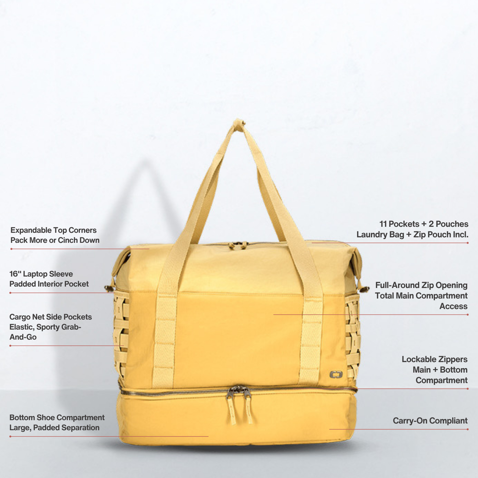 RISE WEEKENDER BAG