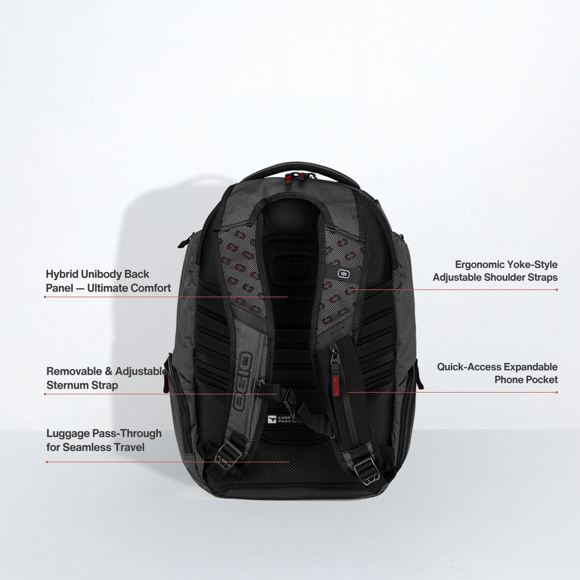 Renegade Rss Laptop Backpack - Black Pindot