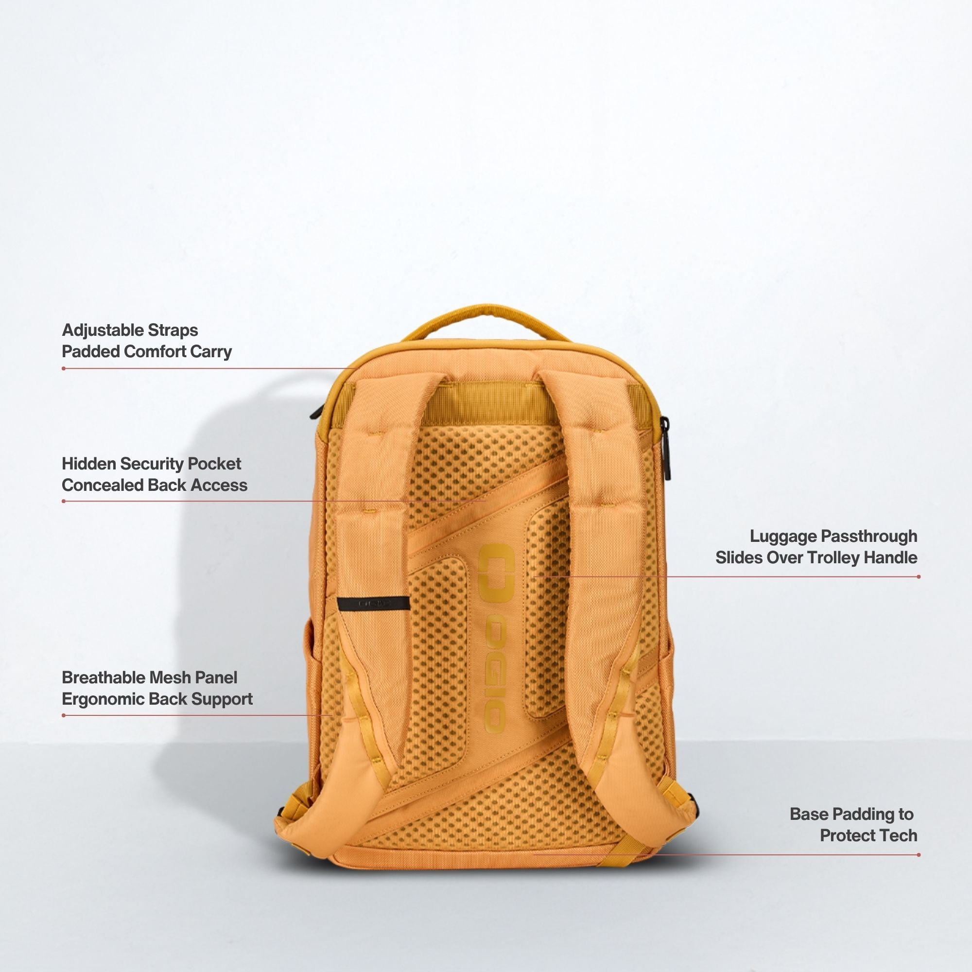 Pace Pro 20L Backpack - Saffron