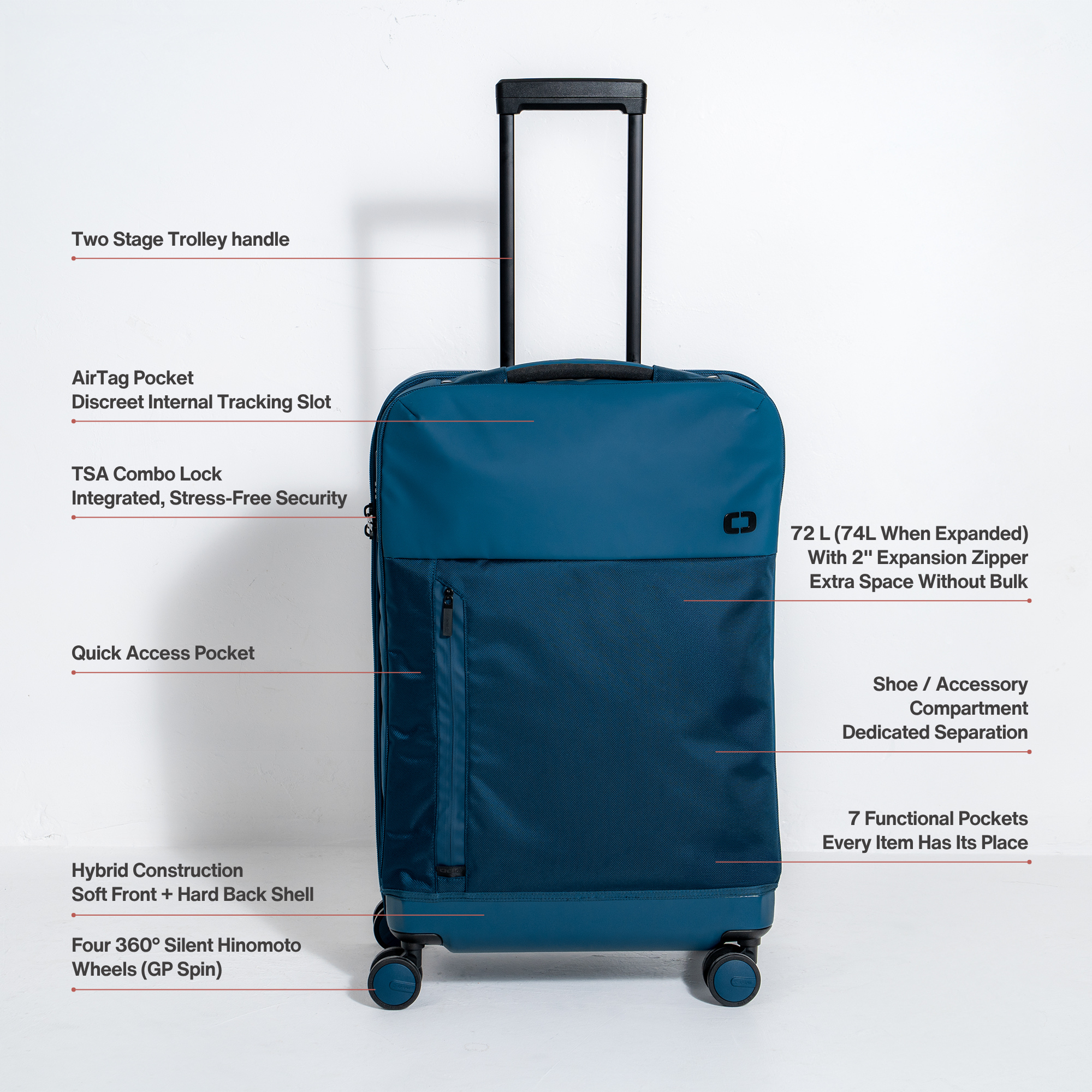 Pace Pro Hybrid Checked Bag