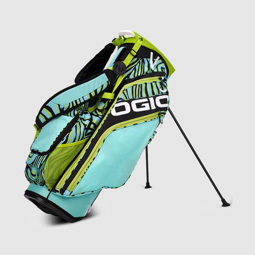 Woode Hybrid Stand Bag - Tiger Swirl