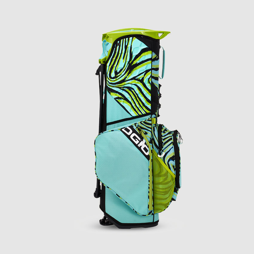Woode Hybrid Stand Bag - Tiger Swirl