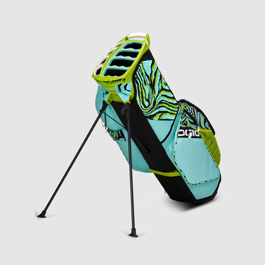 Woode Hybrid Stand Bag - Tiger Swirl