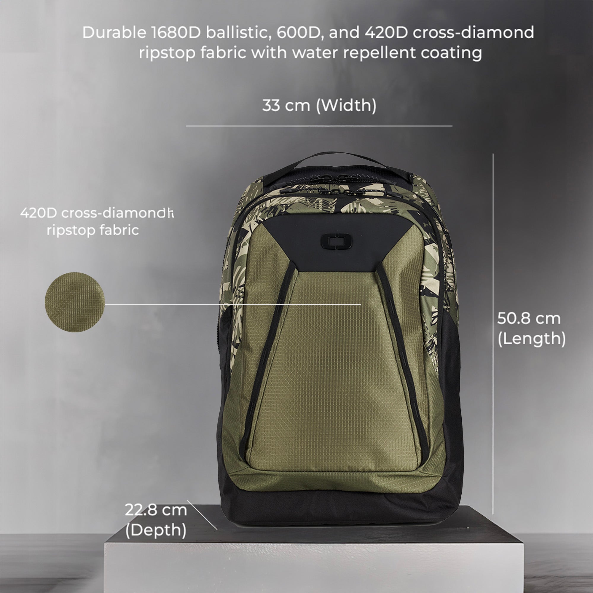 Bandit Pro Backpack - Woodcut Polka