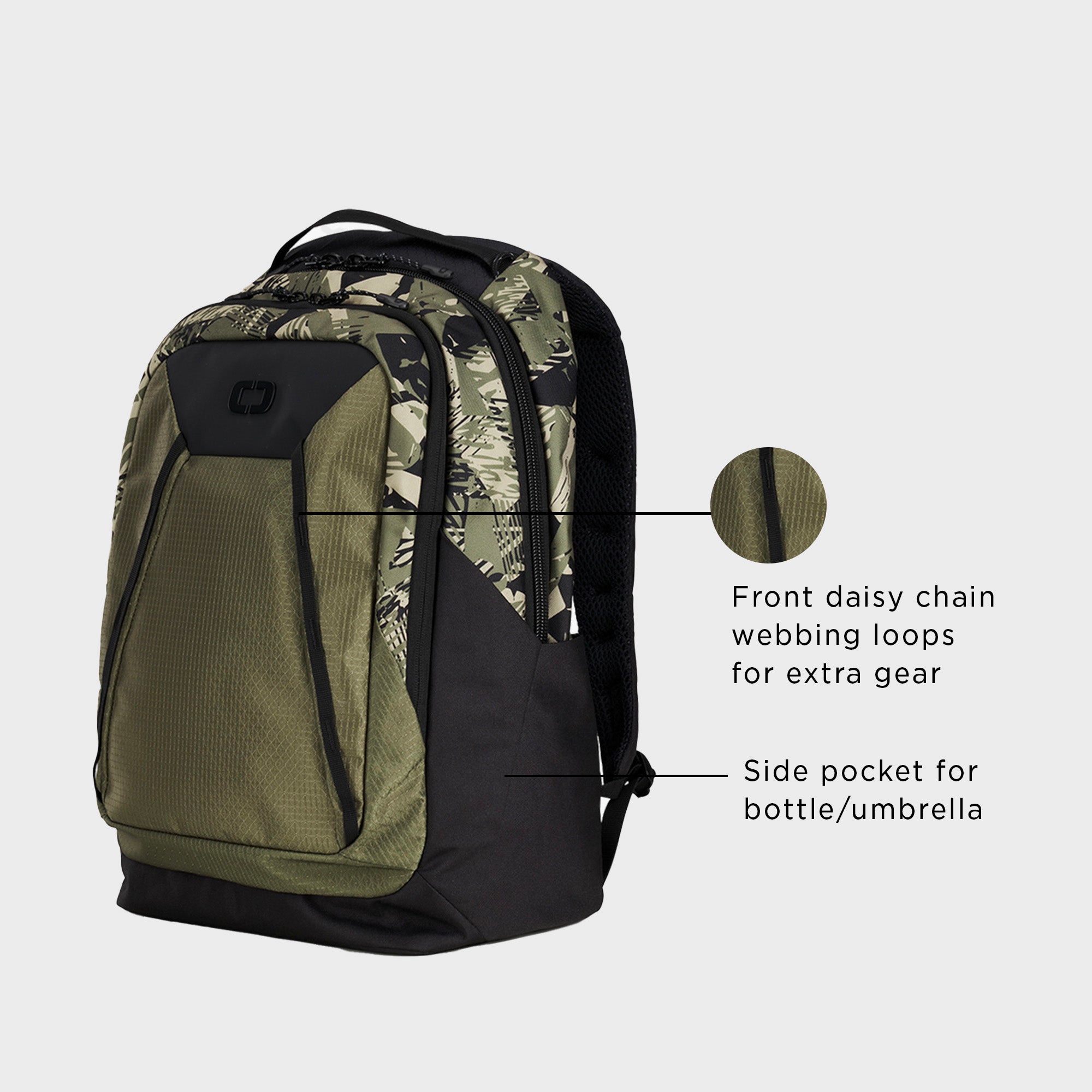 Bandit Pro Backpack - Woodcut Polka