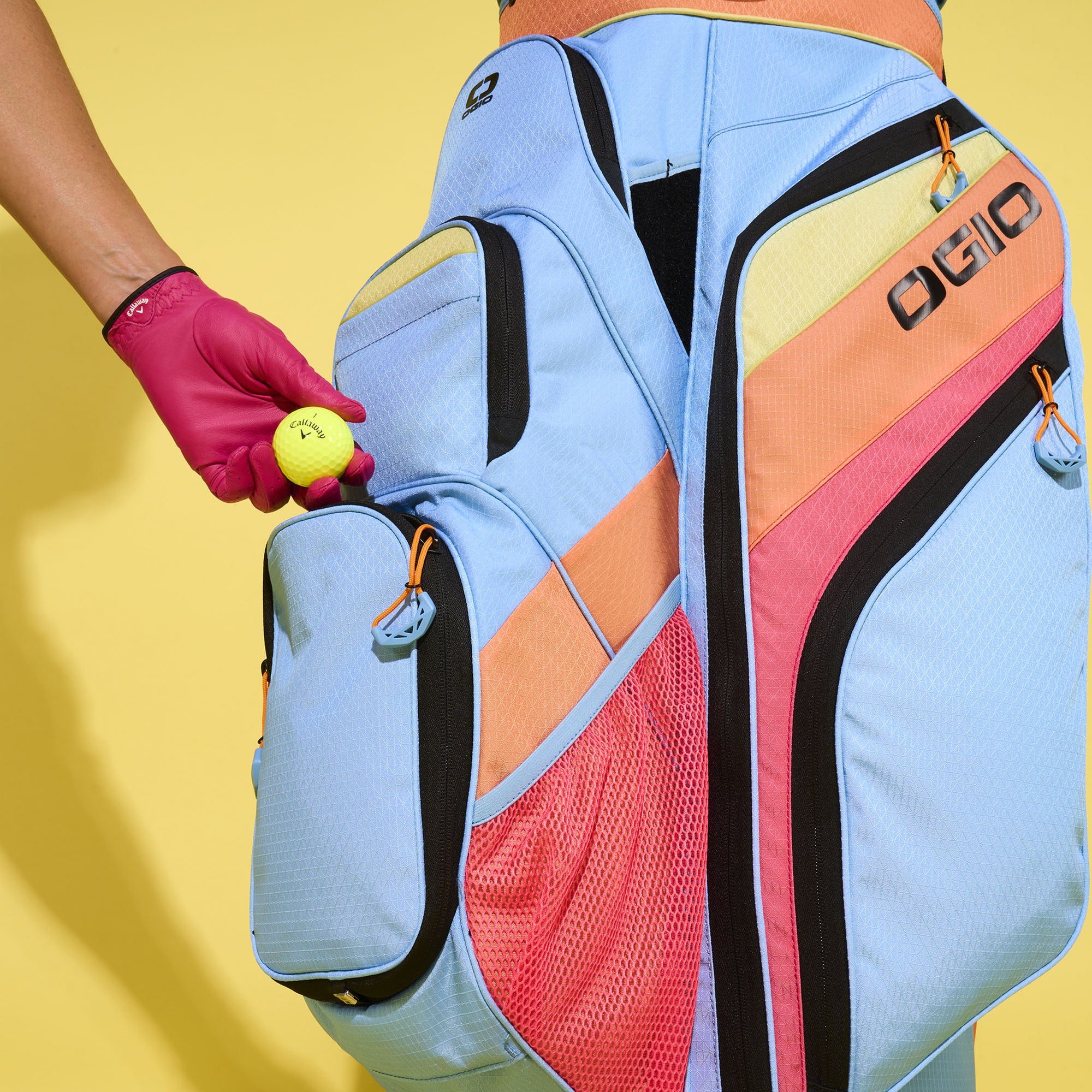 OGIO WOODE CART GOLF BAG SHERBET