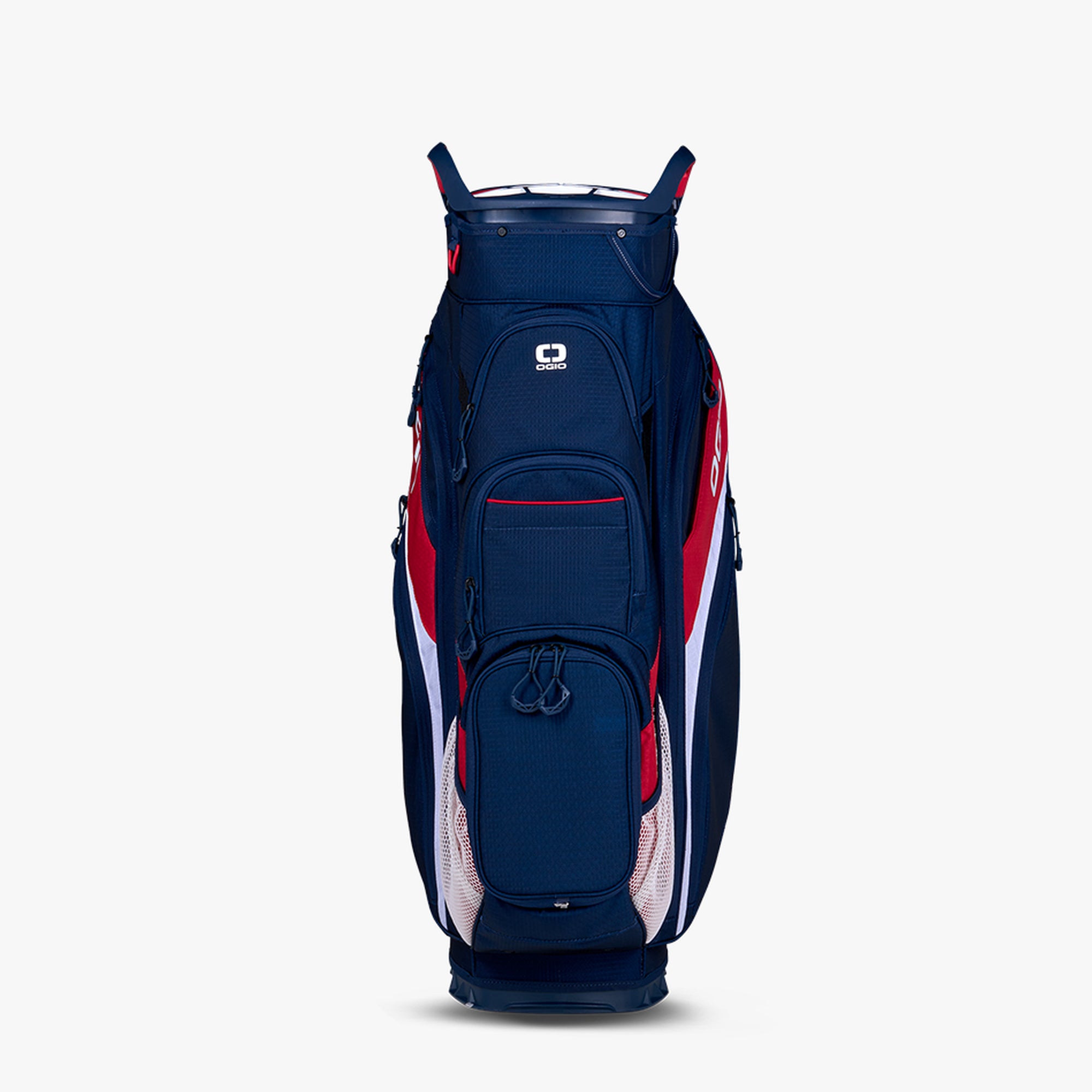 OGIO WOODE CART GOLF BAG RED/WHITE/BLUE
