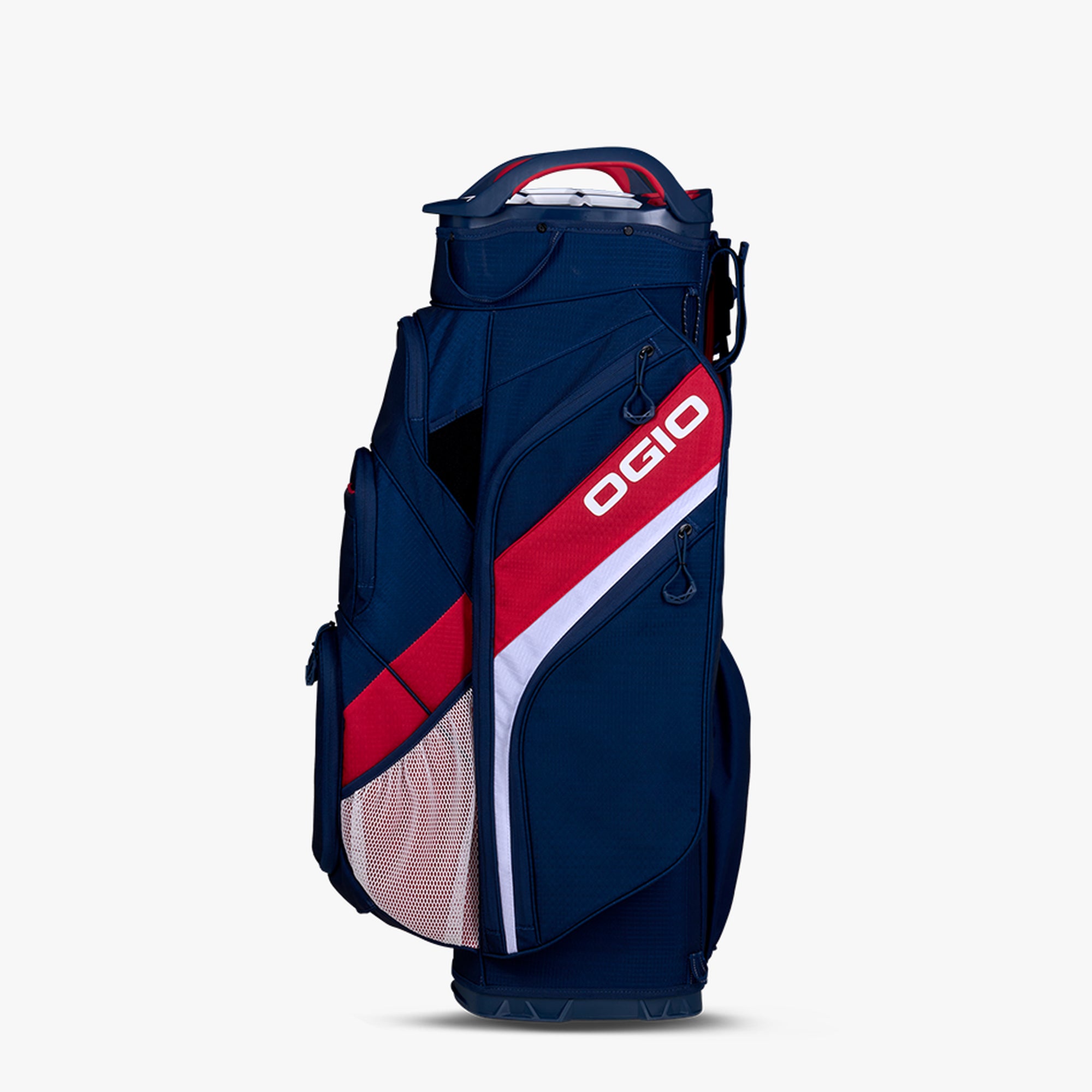 OGIO WOODE CART GOLF BAG RED/WHITE/BLUE