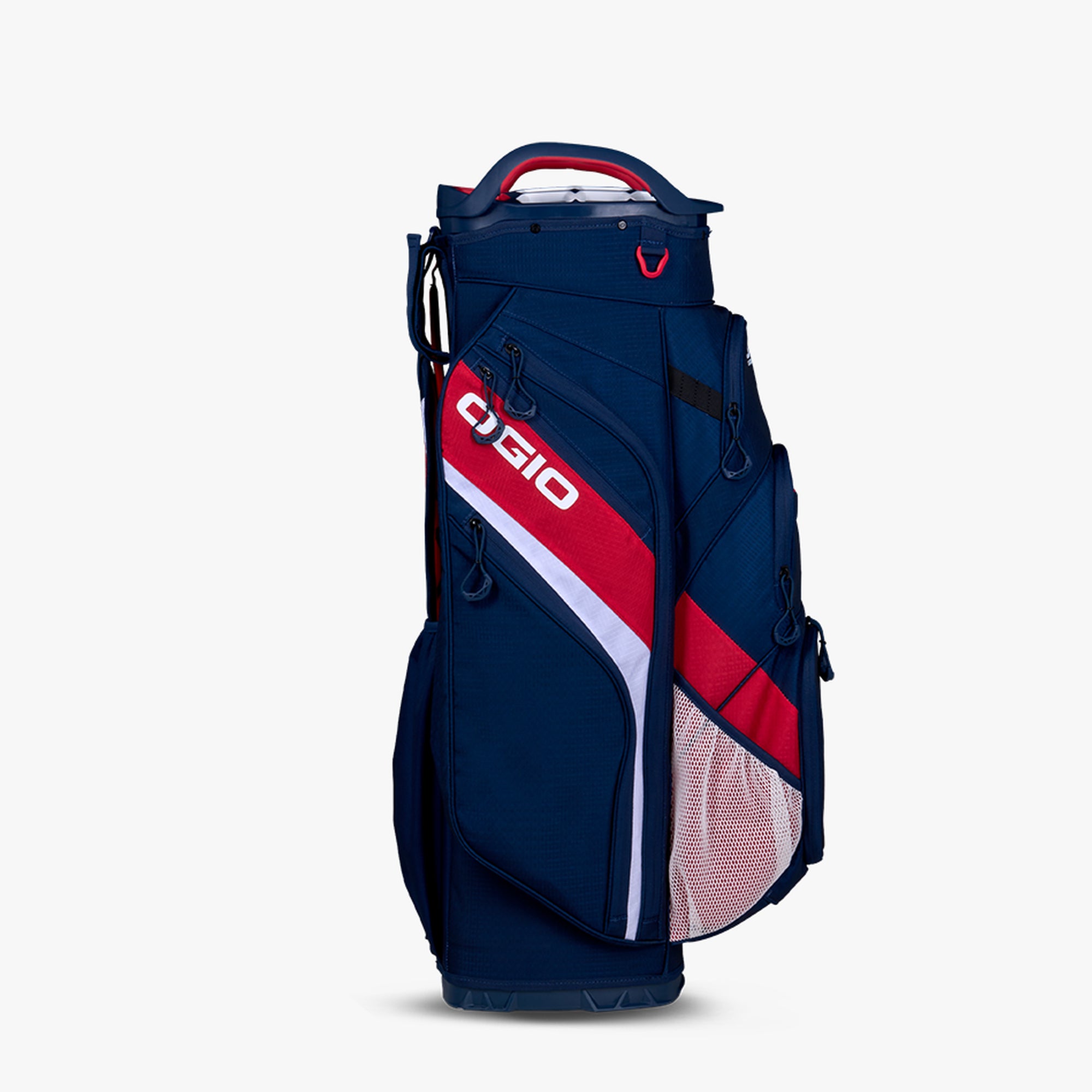 OGIO WOODE CART GOLF BAG RED/WHITE/BLUE