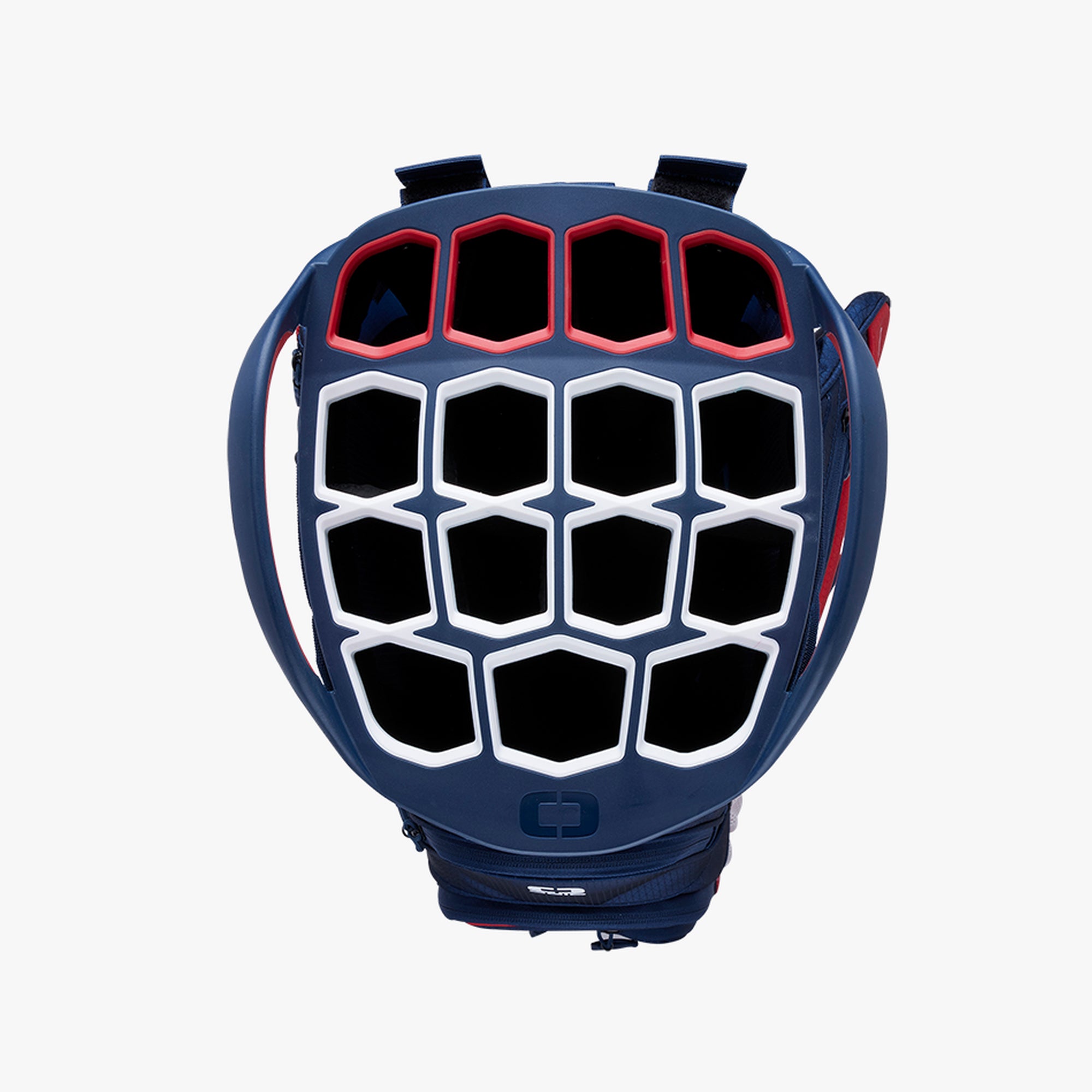 OGIO WOODE CART GOLF BAG RED/WHITE/BLUE