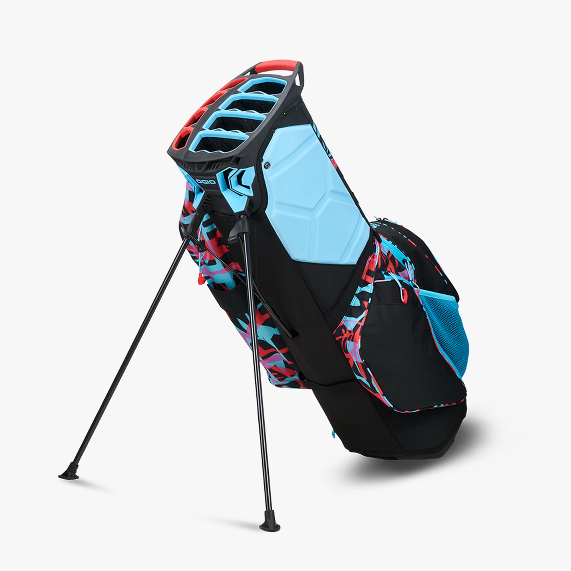 OGIO WOODE HYBRID STAND GOLF BAG TROPICAL PUNCH