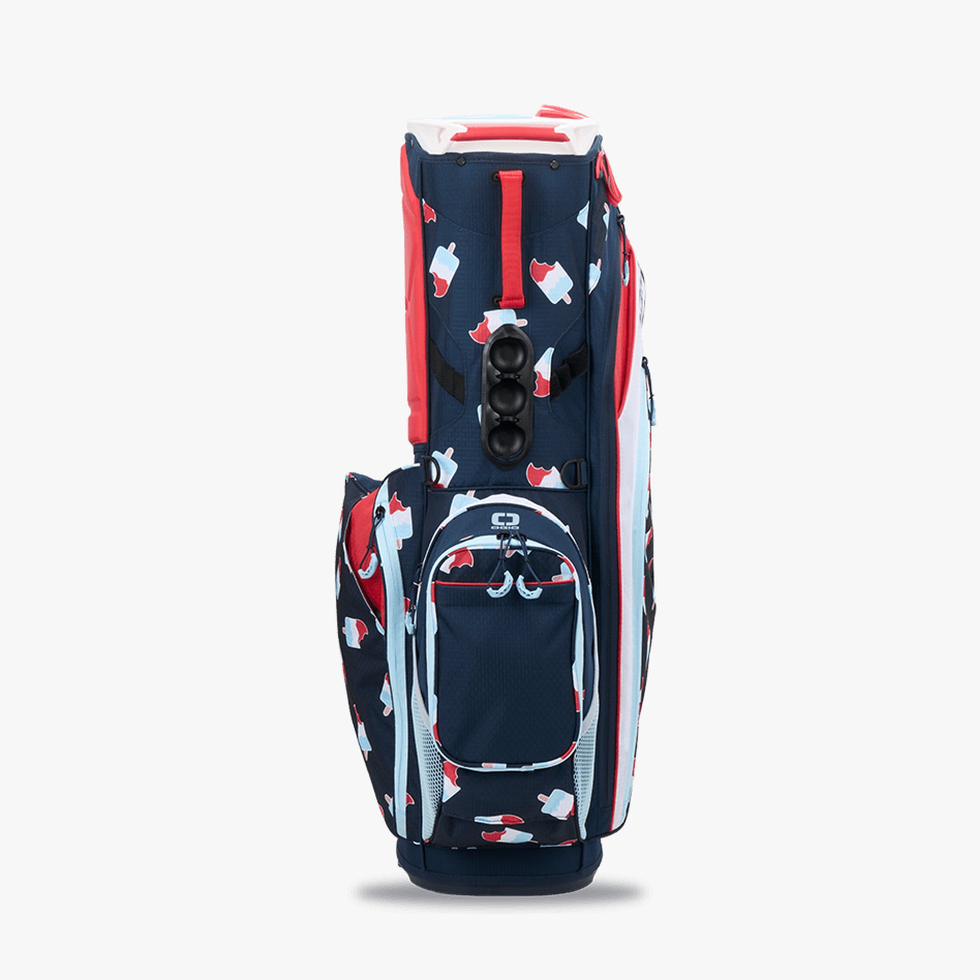 OGIO WOODE HYBRID STAND GOLF BAG ROCKET POP