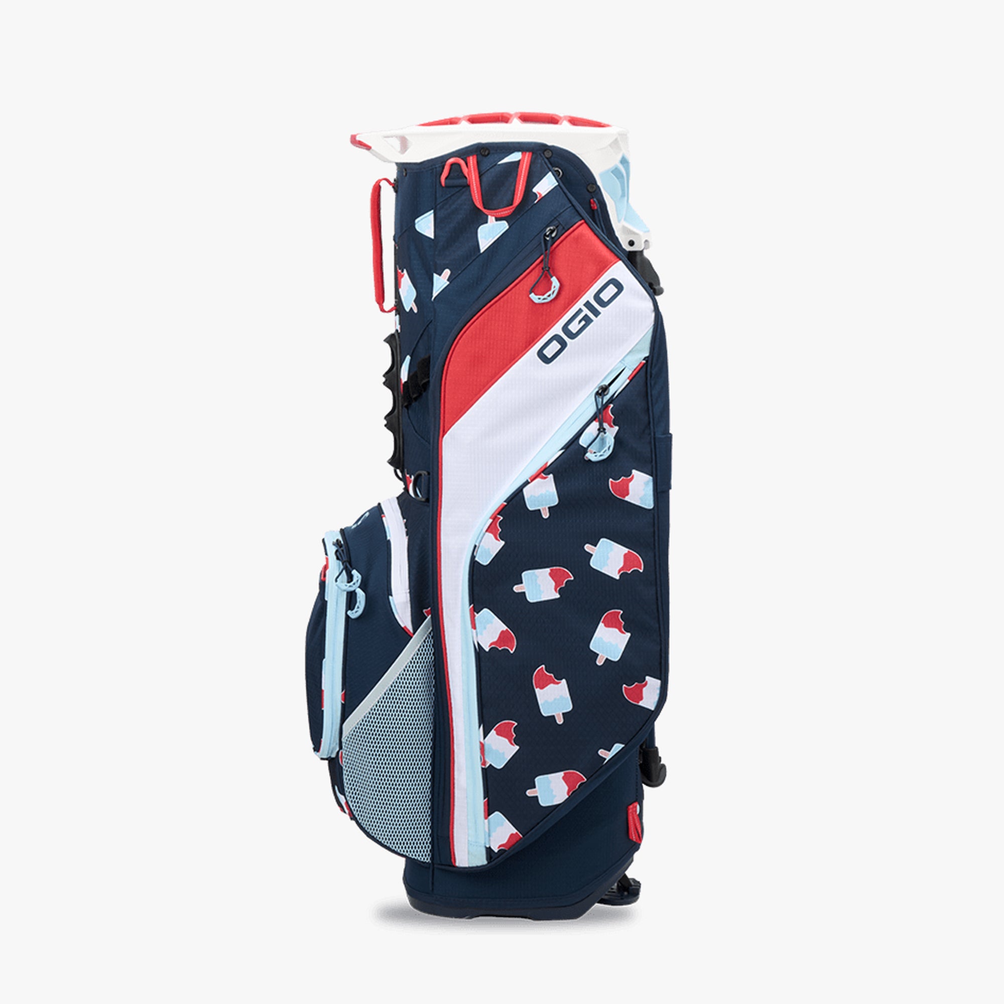 OGIO WOODE HYBRID STAND GOLF BAG ROCKET POP