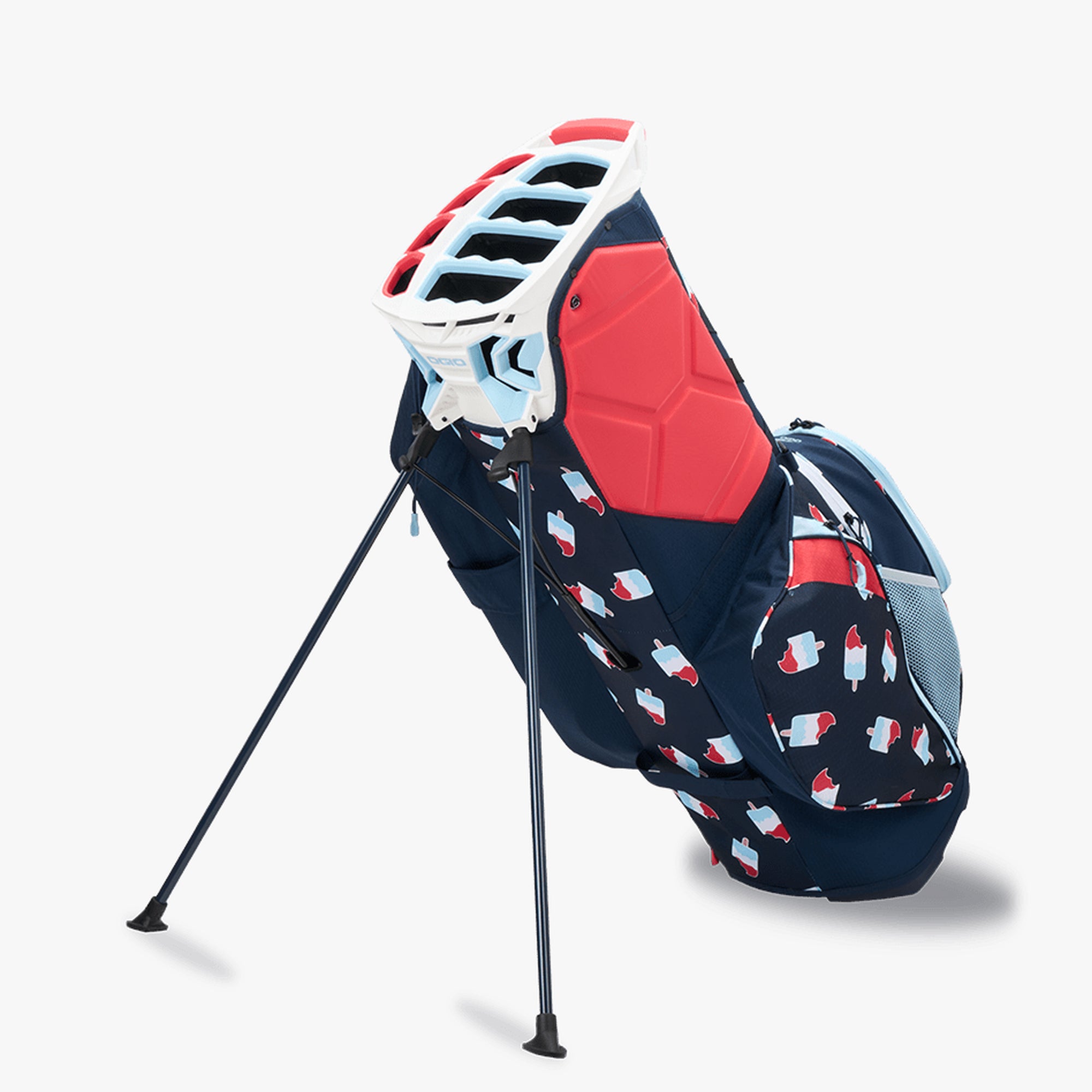 OGIO WOODE HYBRID STAND GOLF BAG ROCKET POP