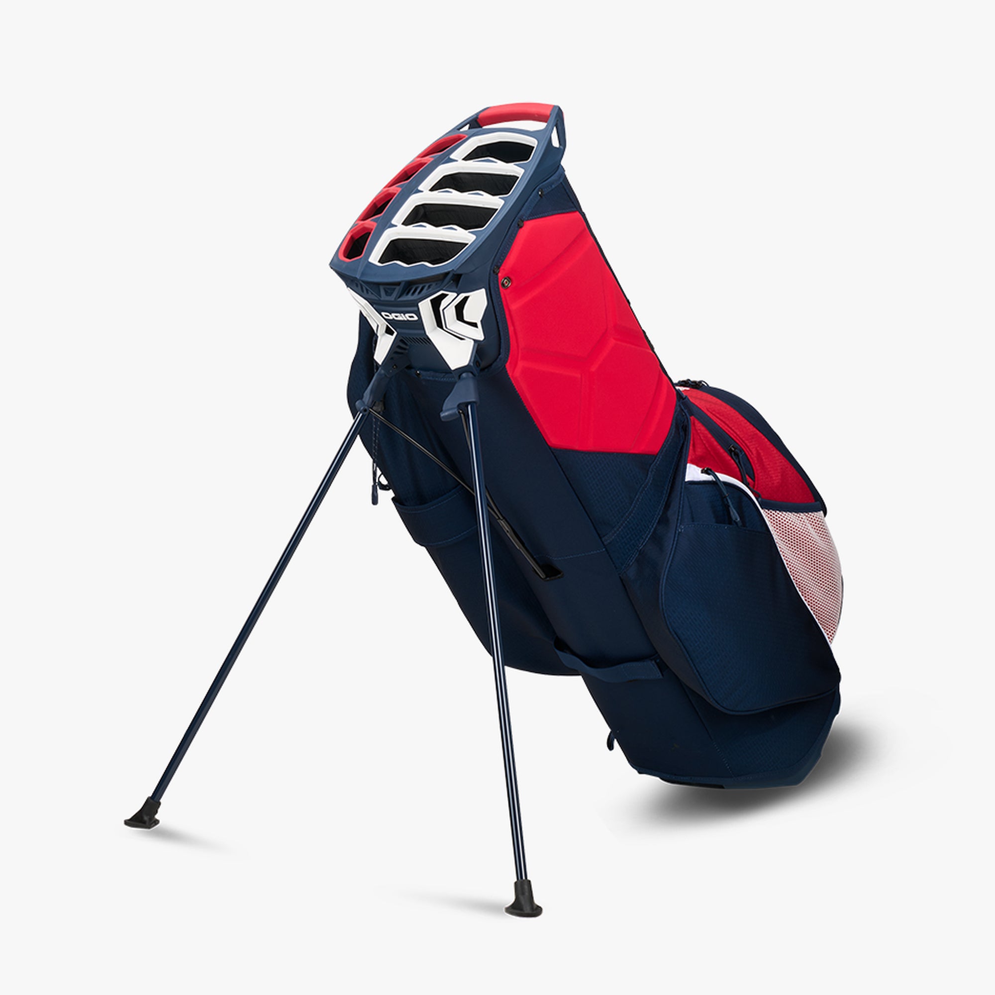 OGIO WOODE HYBRID STAND GOLF BAG RED/WHITE/BLUE