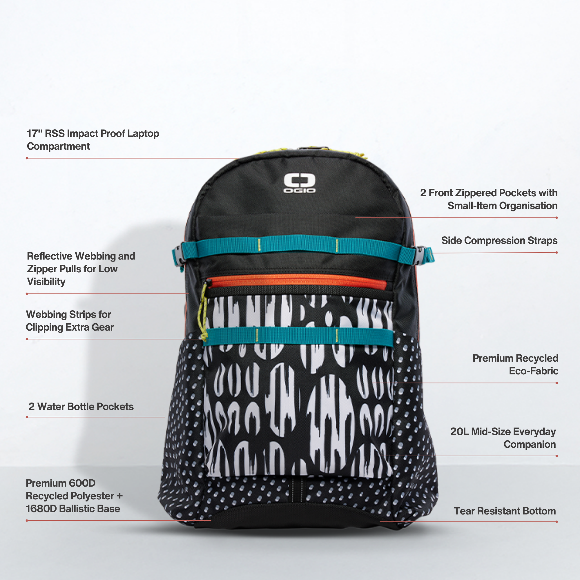 Ogio Alpha 20L Backpack 20L