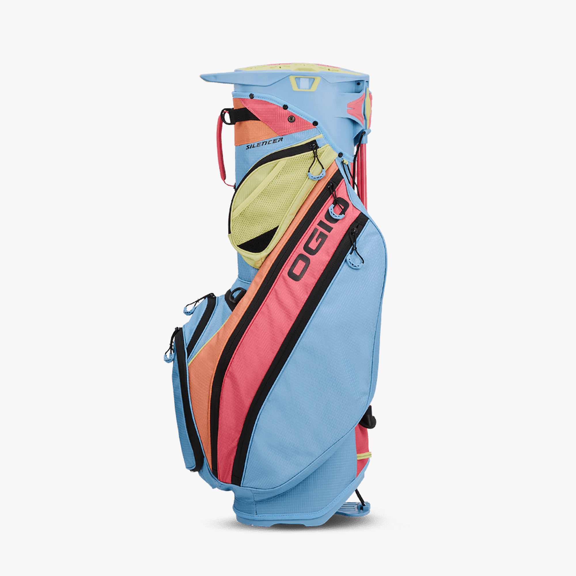 OGIO SILENCER HYBRID STAND GOLF BAG SHERBET