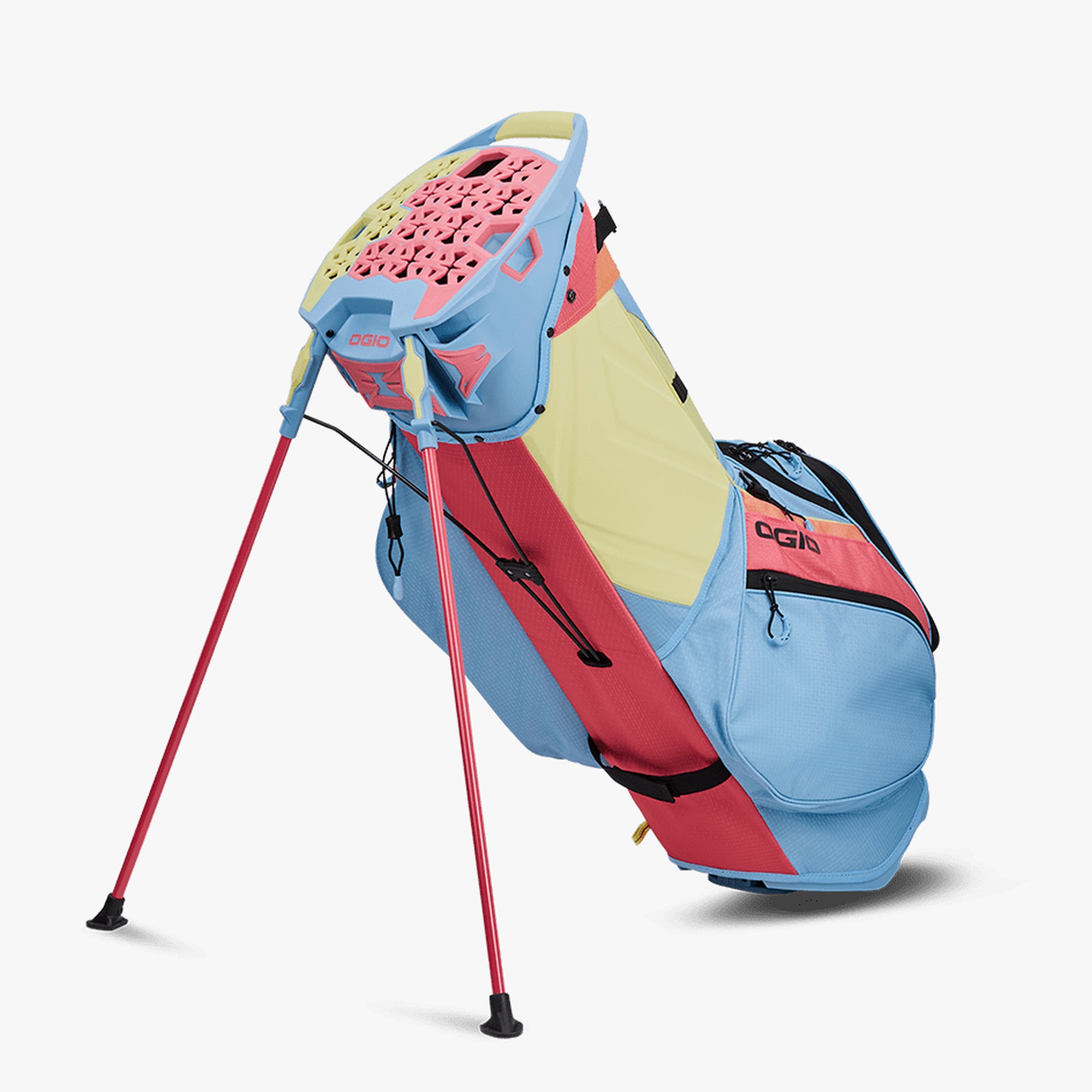 OGIO SILENCER HYBRID STAND GOLF BAG SHERBET