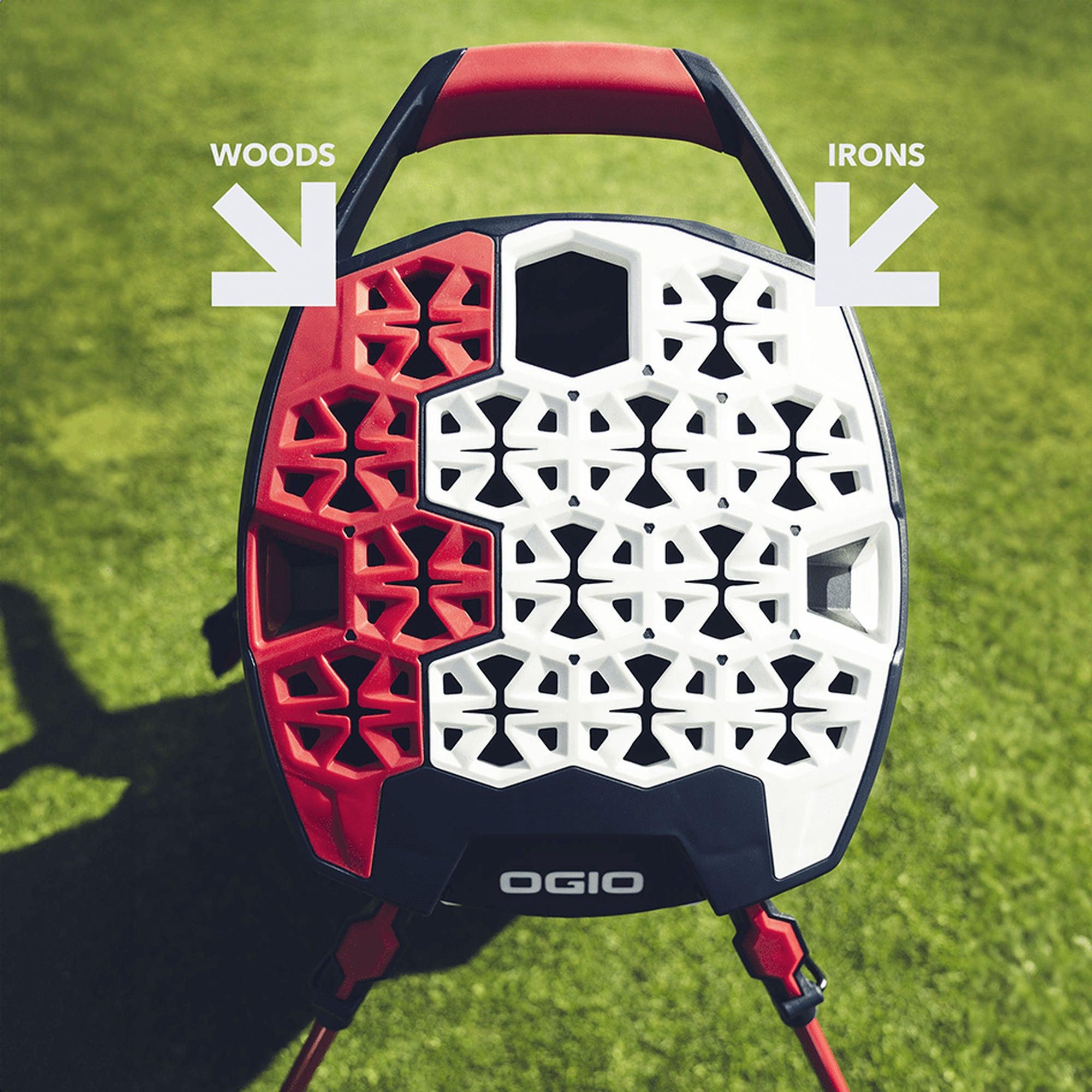 OGIO SILENCER HYBRID STAND GOLF BAG CONFETTI