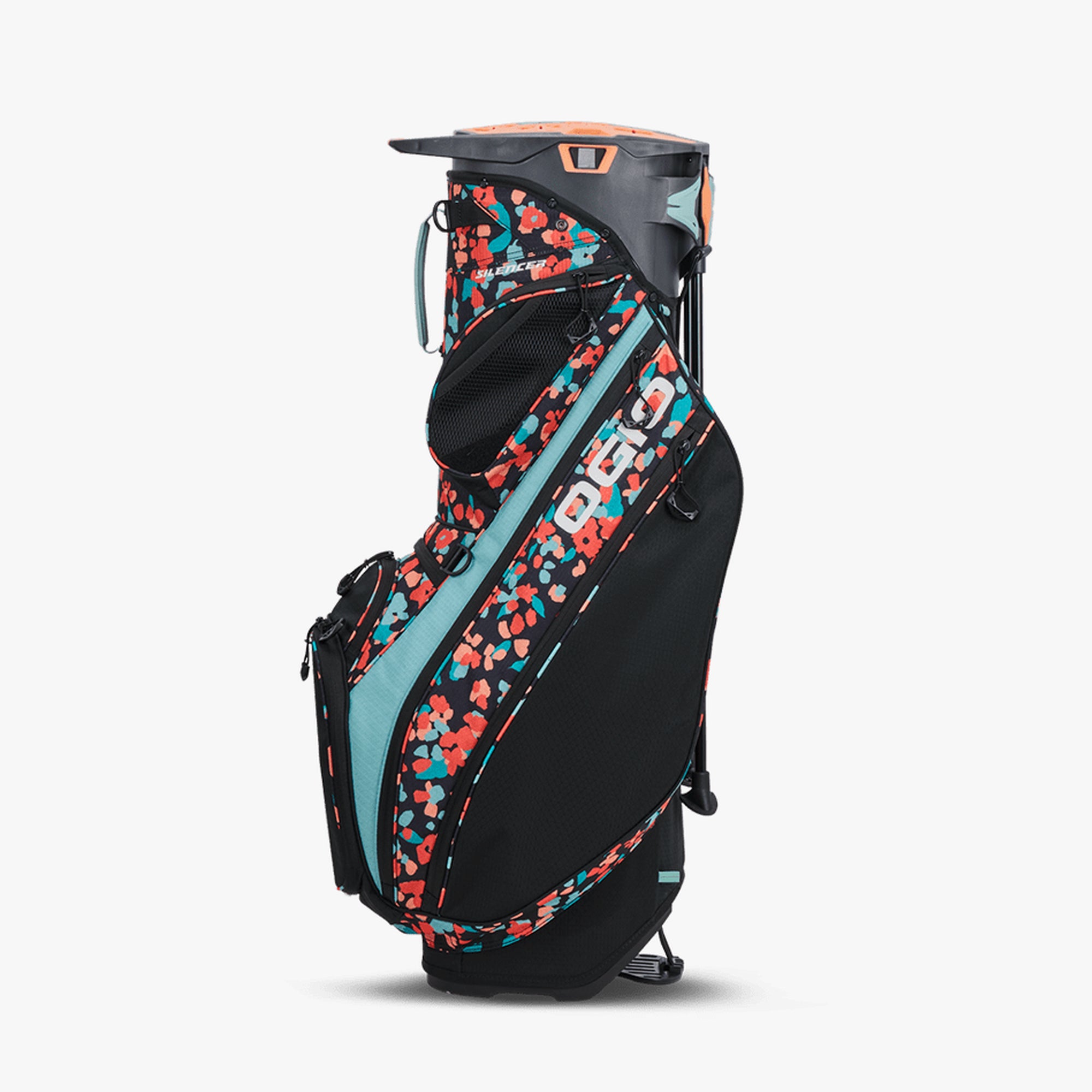 OGIO SILENCER HYBRID STAND GOLF BAG CONFETTI