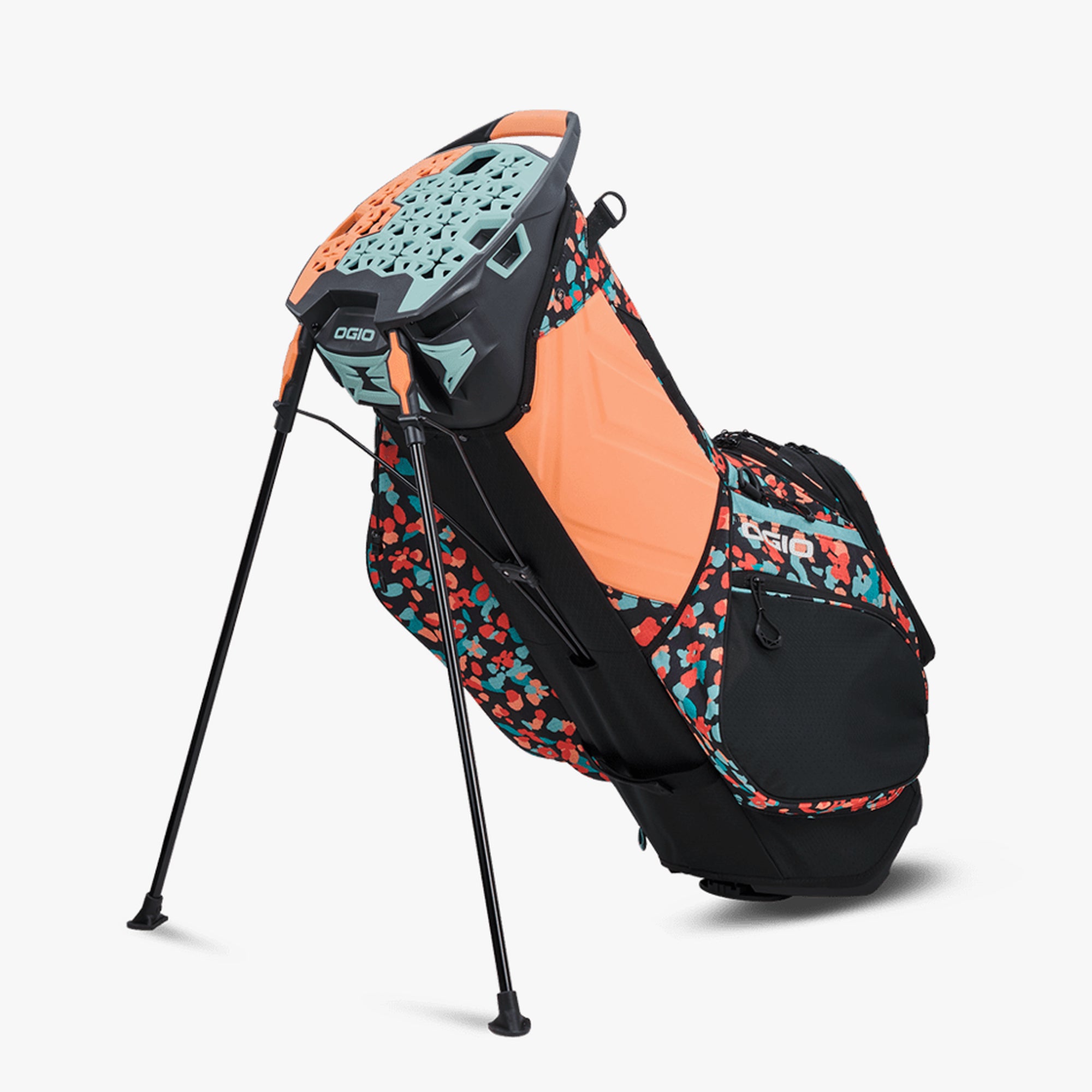 OGIO SILENCER HYBRID STAND GOLF BAG CONFETTI