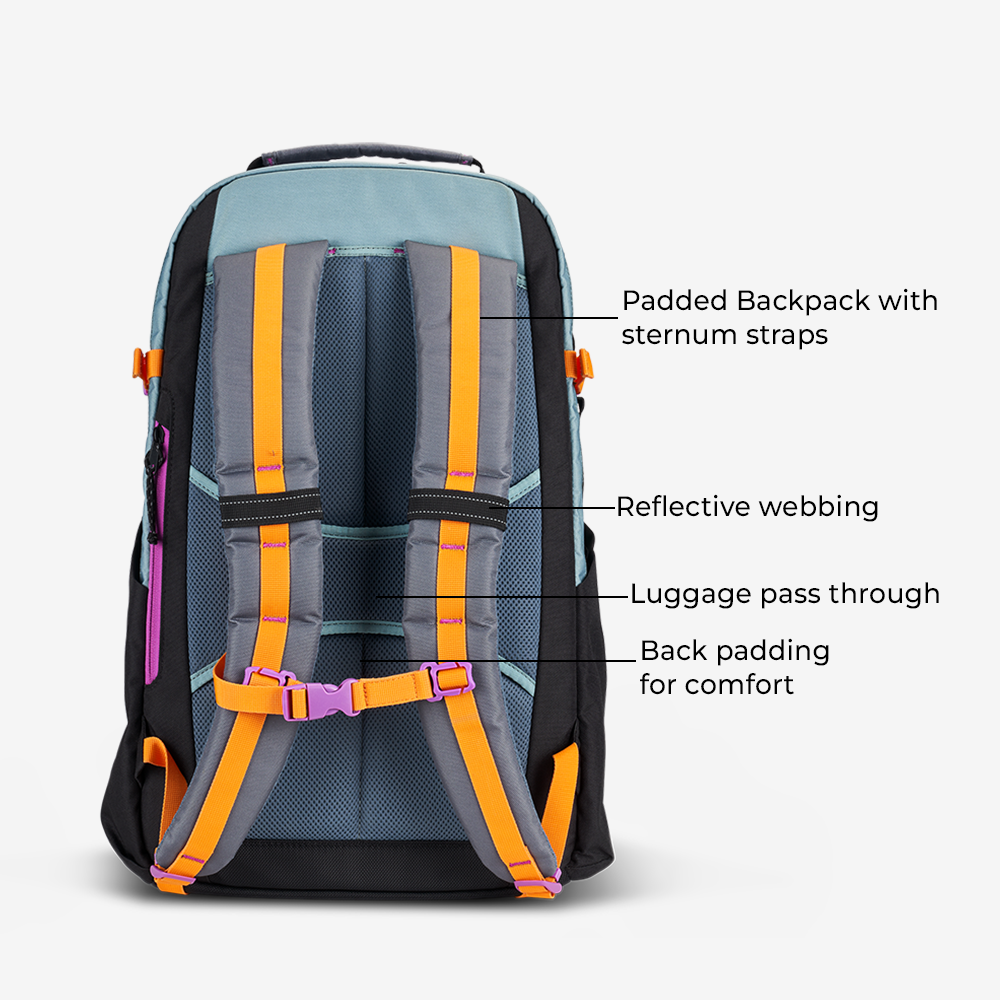 ALPHA 25L BACKPACK - MINERAL BLUE