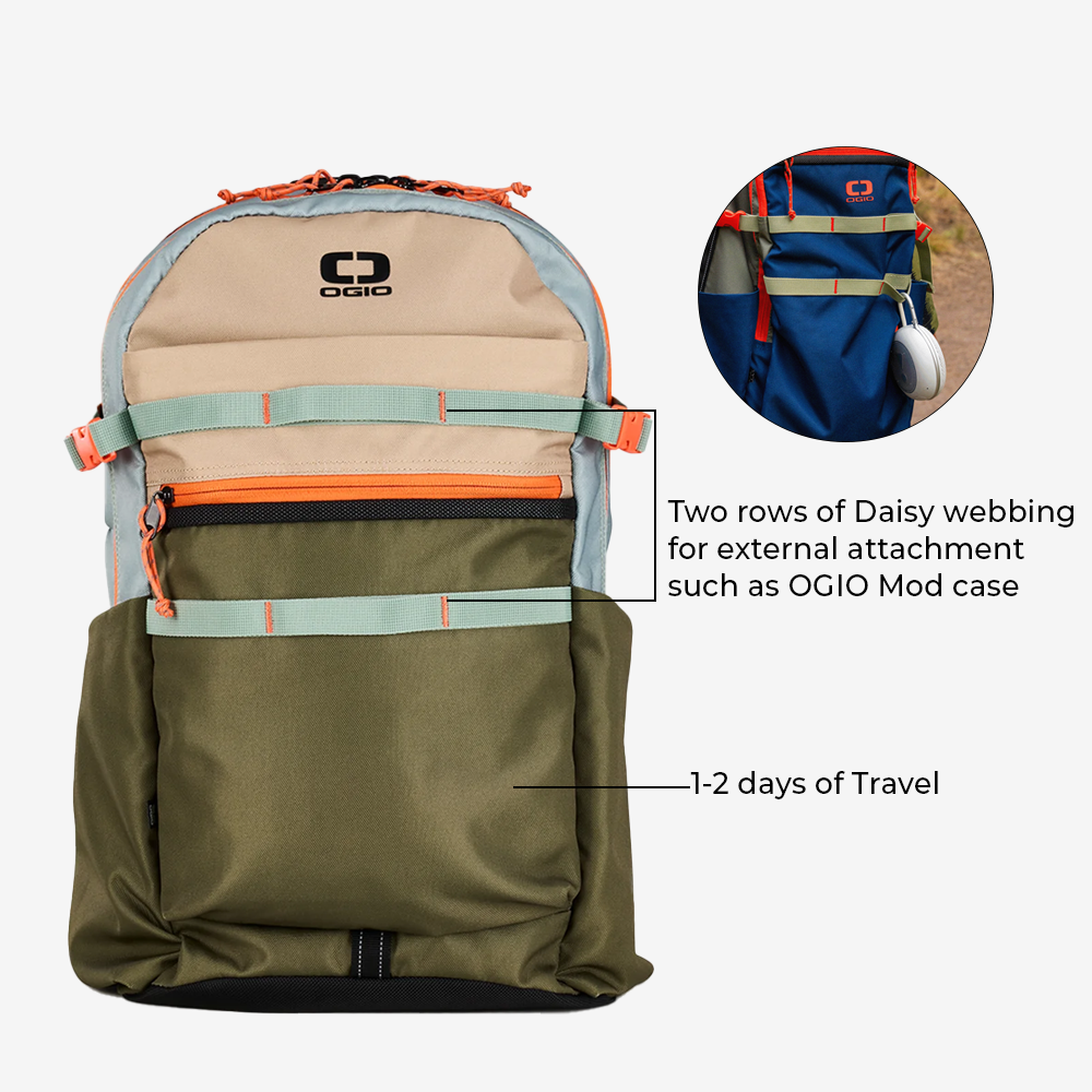 ALPHA 20L BACKPACK - OLIVE