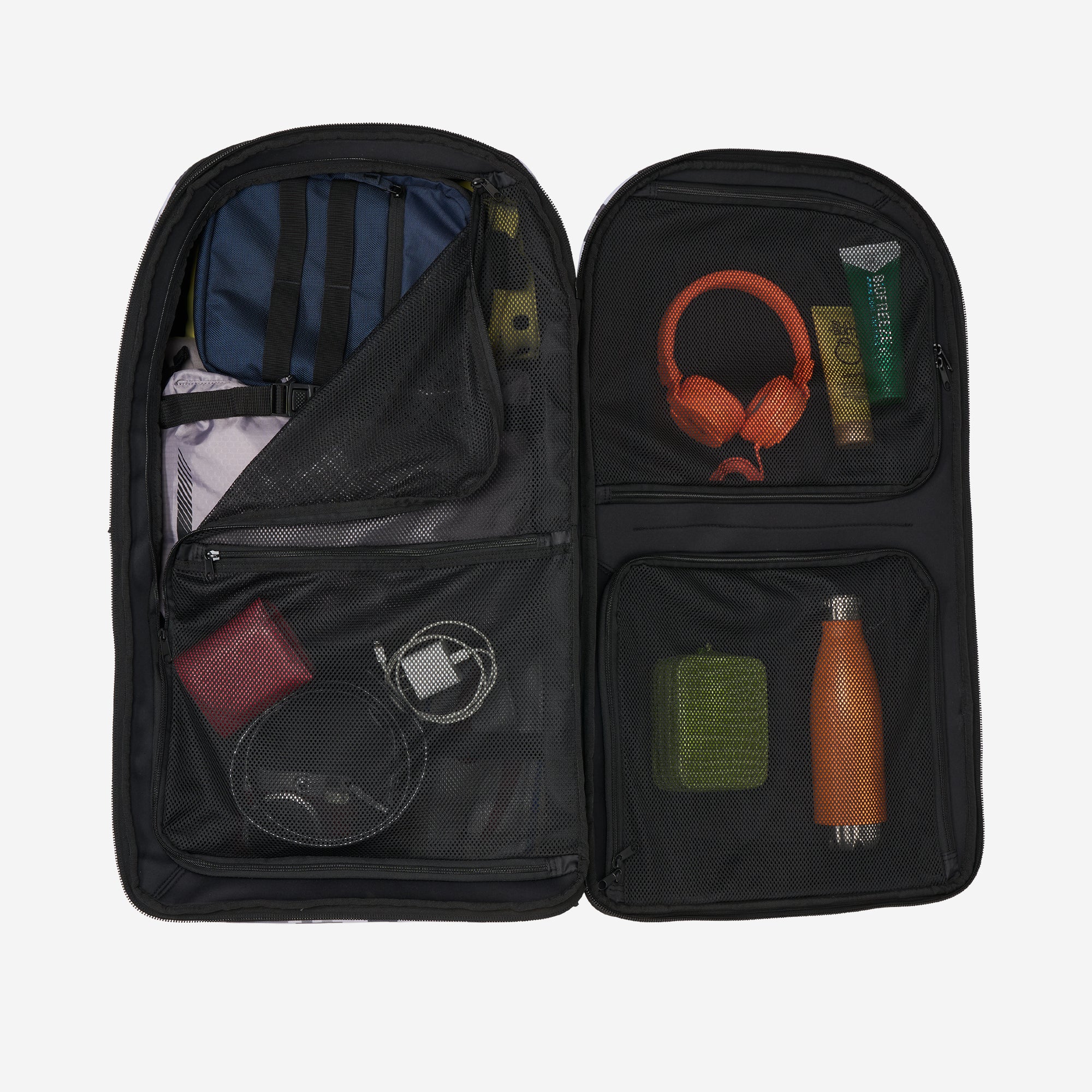 Terminal Travel Bag - Blue Hash