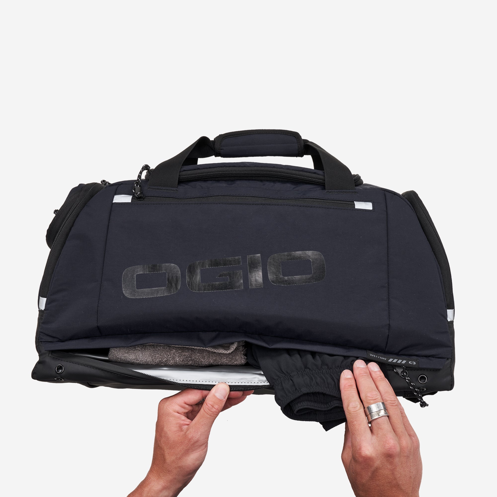 35L Fitness Duffel - Black