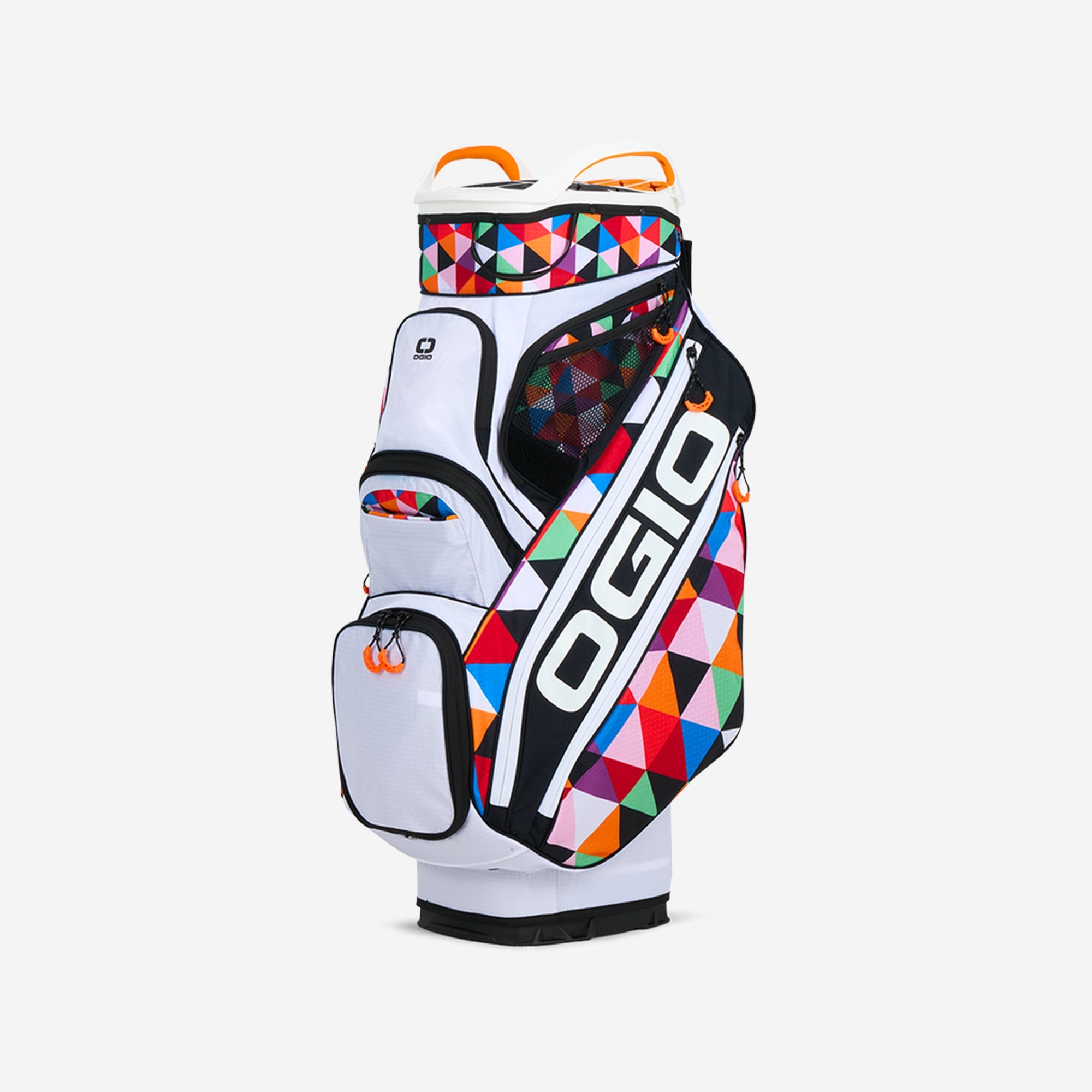 Woode Silencer Cart Bag - Triangle Retro