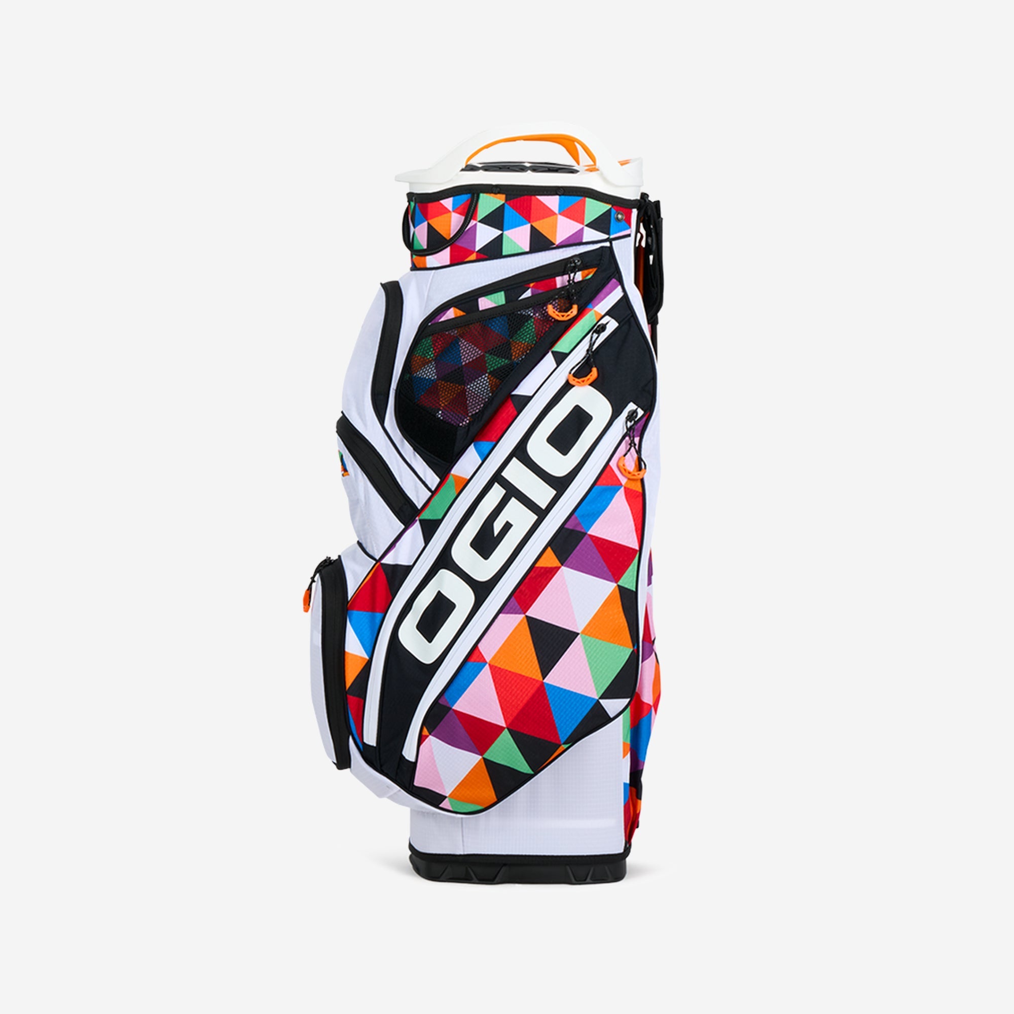Woode Silencer Cart Bag - Triangle Retro