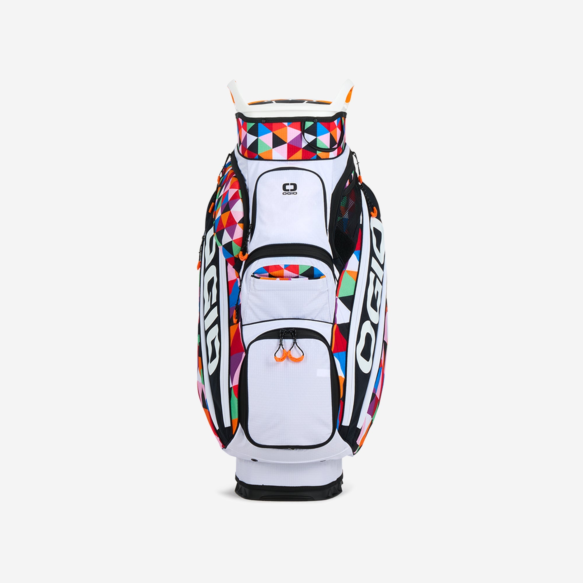 Woode Silencer Cart Bag - Triangle Retro