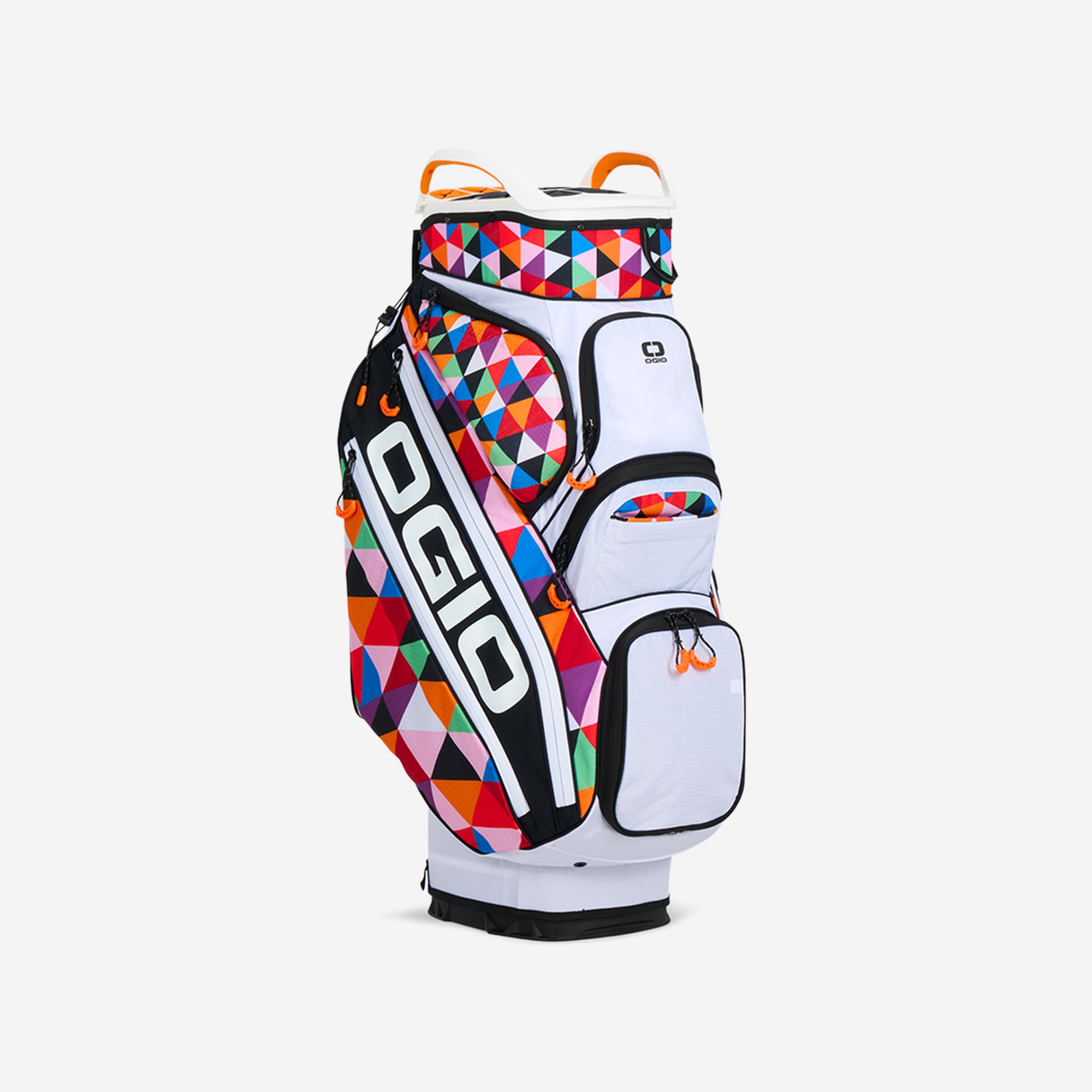 Woode Silencer Cart Bag - Triangle Retro