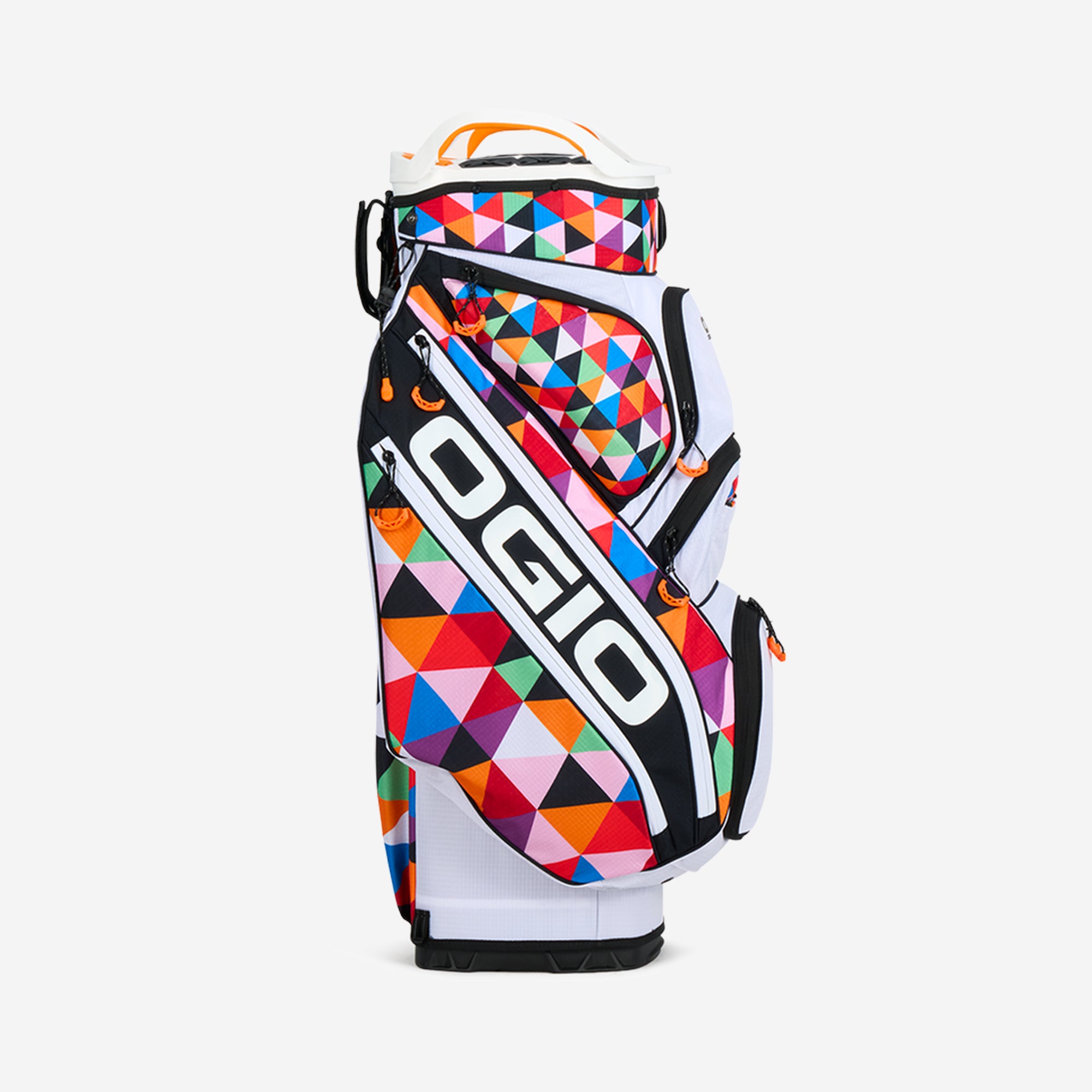 Woode Silencer Cart Bag - Triangle Retro