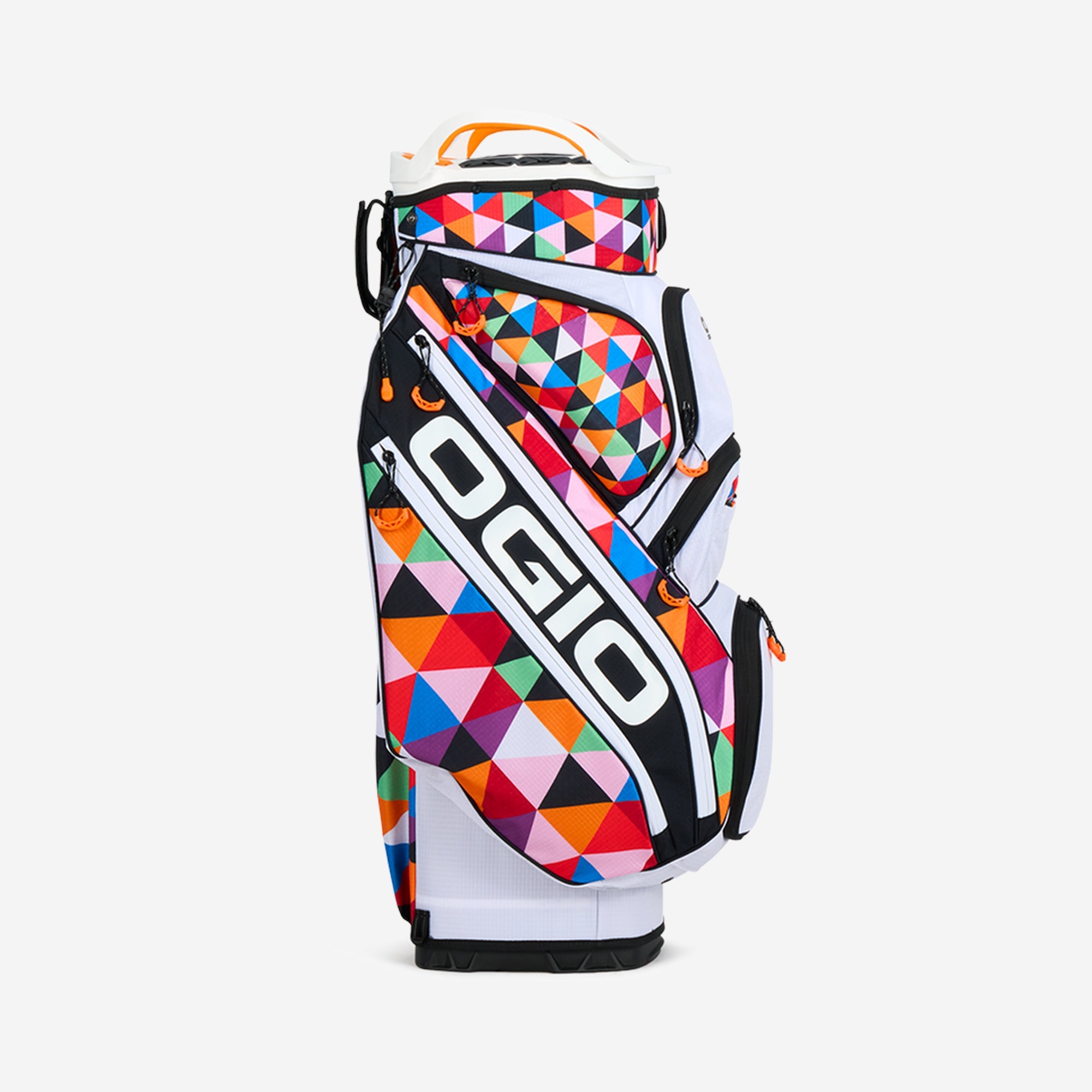 Woode Silencer Cart Bag - Triangle Retro