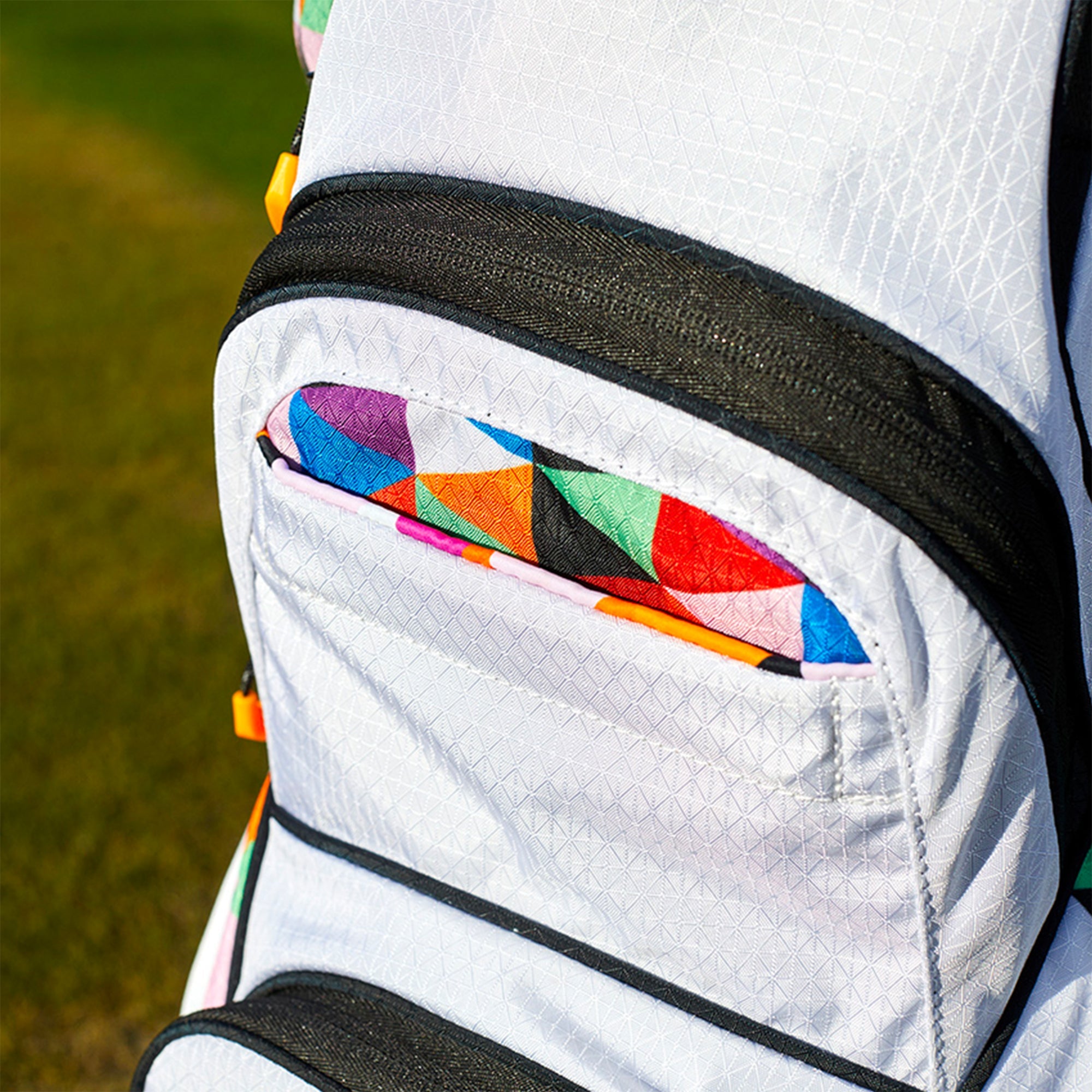 Woode Silencer Cart Bag - Triangle Retro