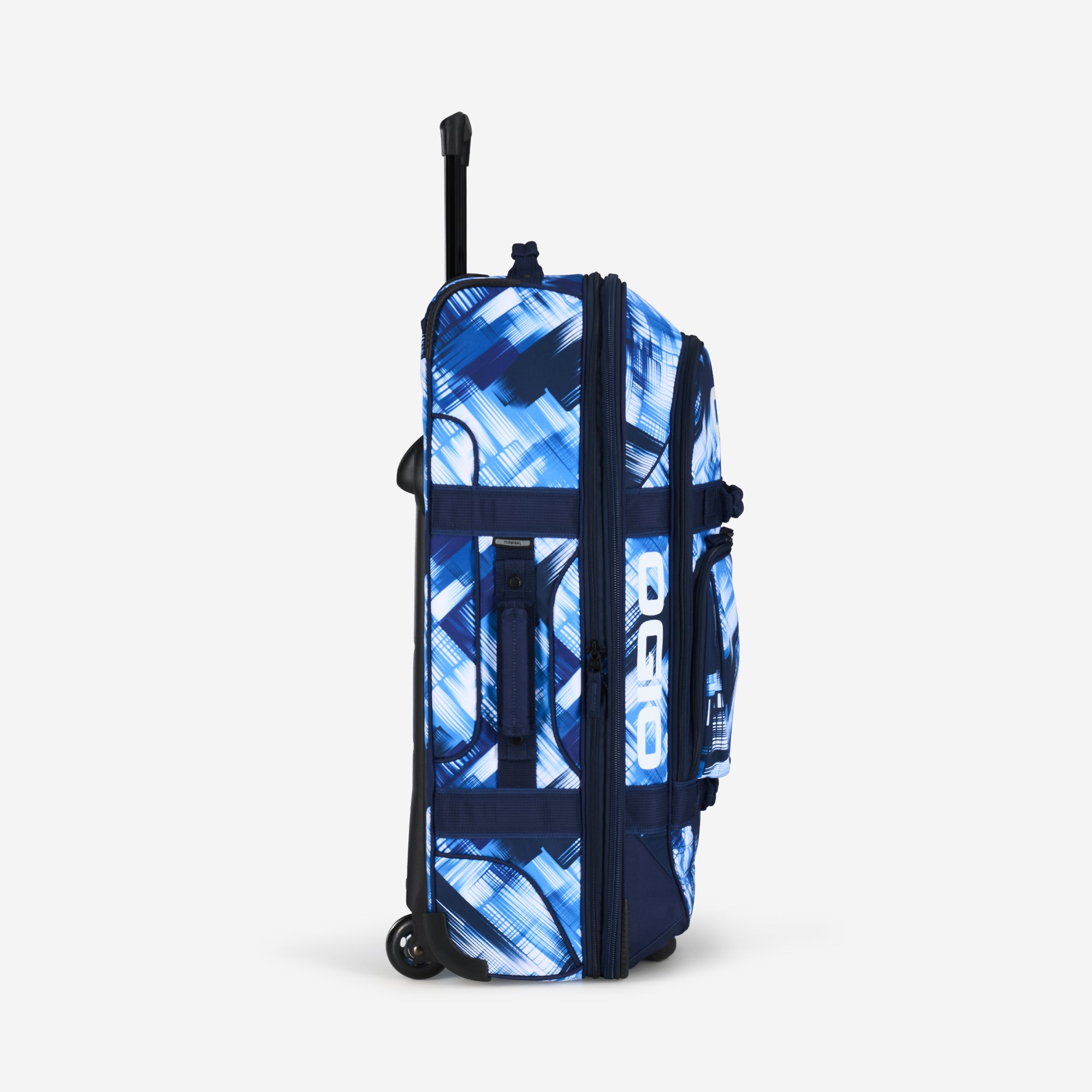 Terminal Travel Bag - Blue Hash