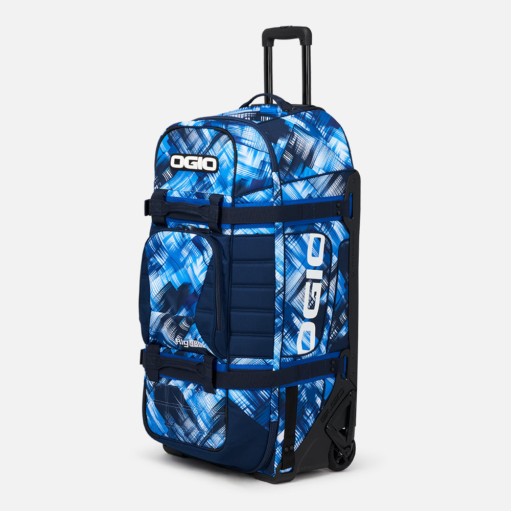 Rig 9800 Travel Bag - Blue Hash