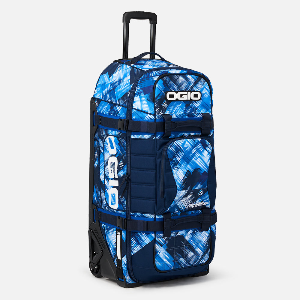 Rig 9800 Travel Bag - Blue Hash