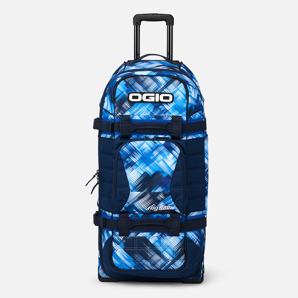 Rig 9800 Travel Bag - Blue Hash