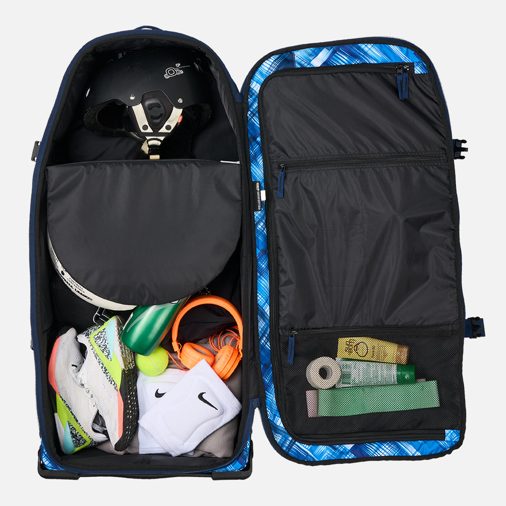 Rig 9800 Travel Bag - Blue Hash
