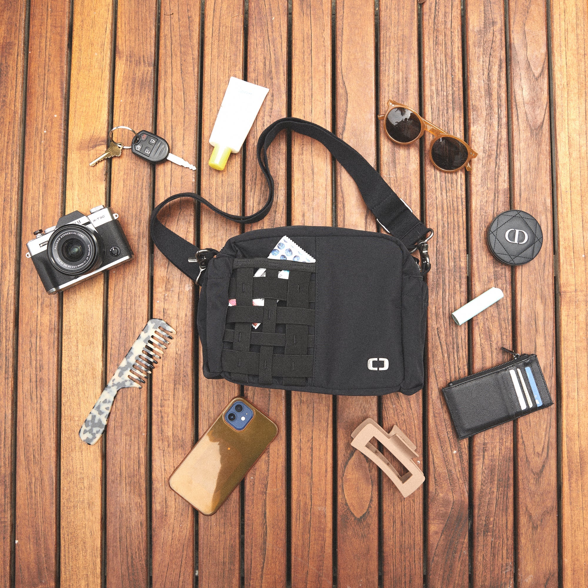 Rise Crossbody - Black