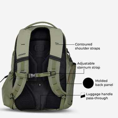 Gambit Pro Backpack – Four Leaf Clover | 25 L Laptop Travel