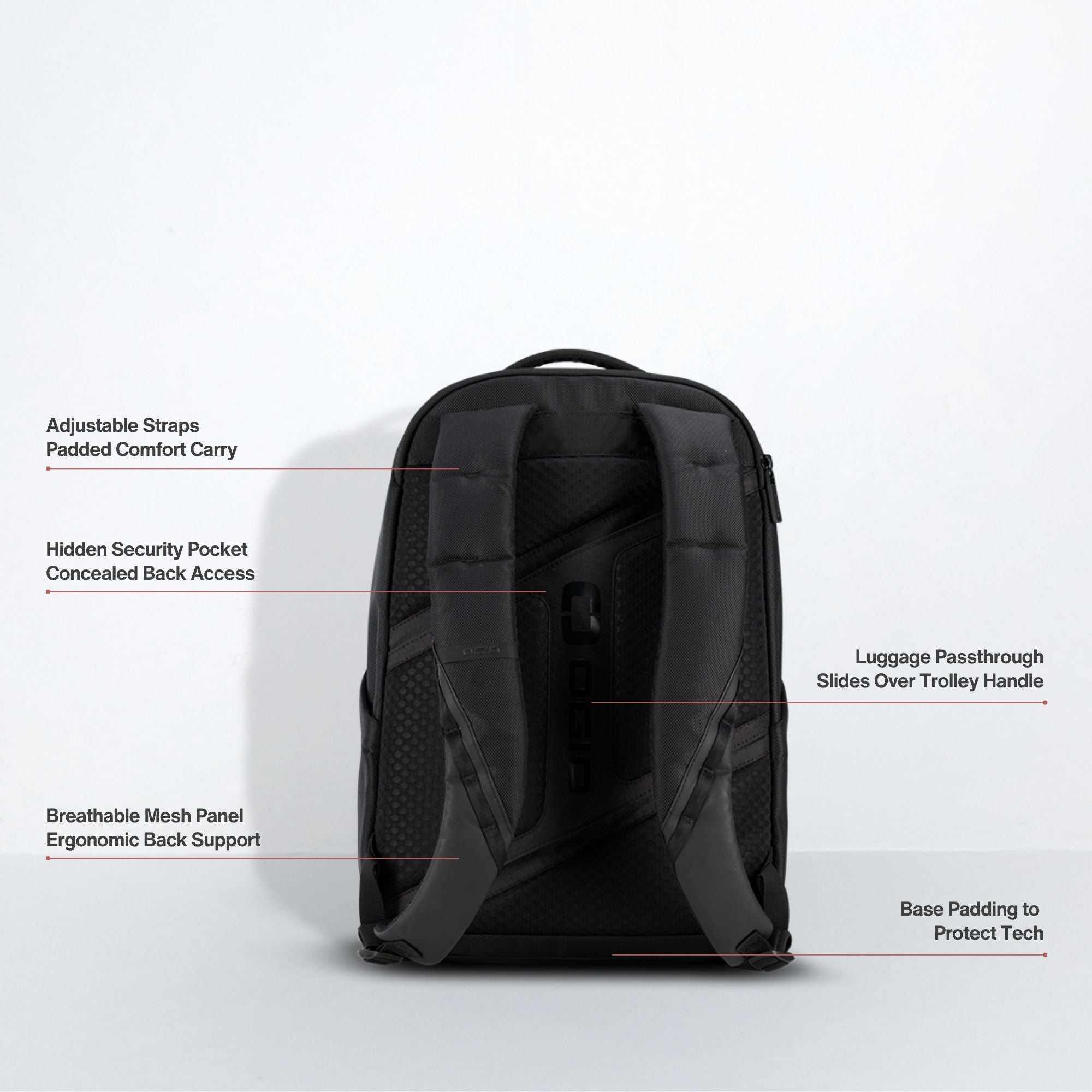 Pace Pro 25L Backpack - Black