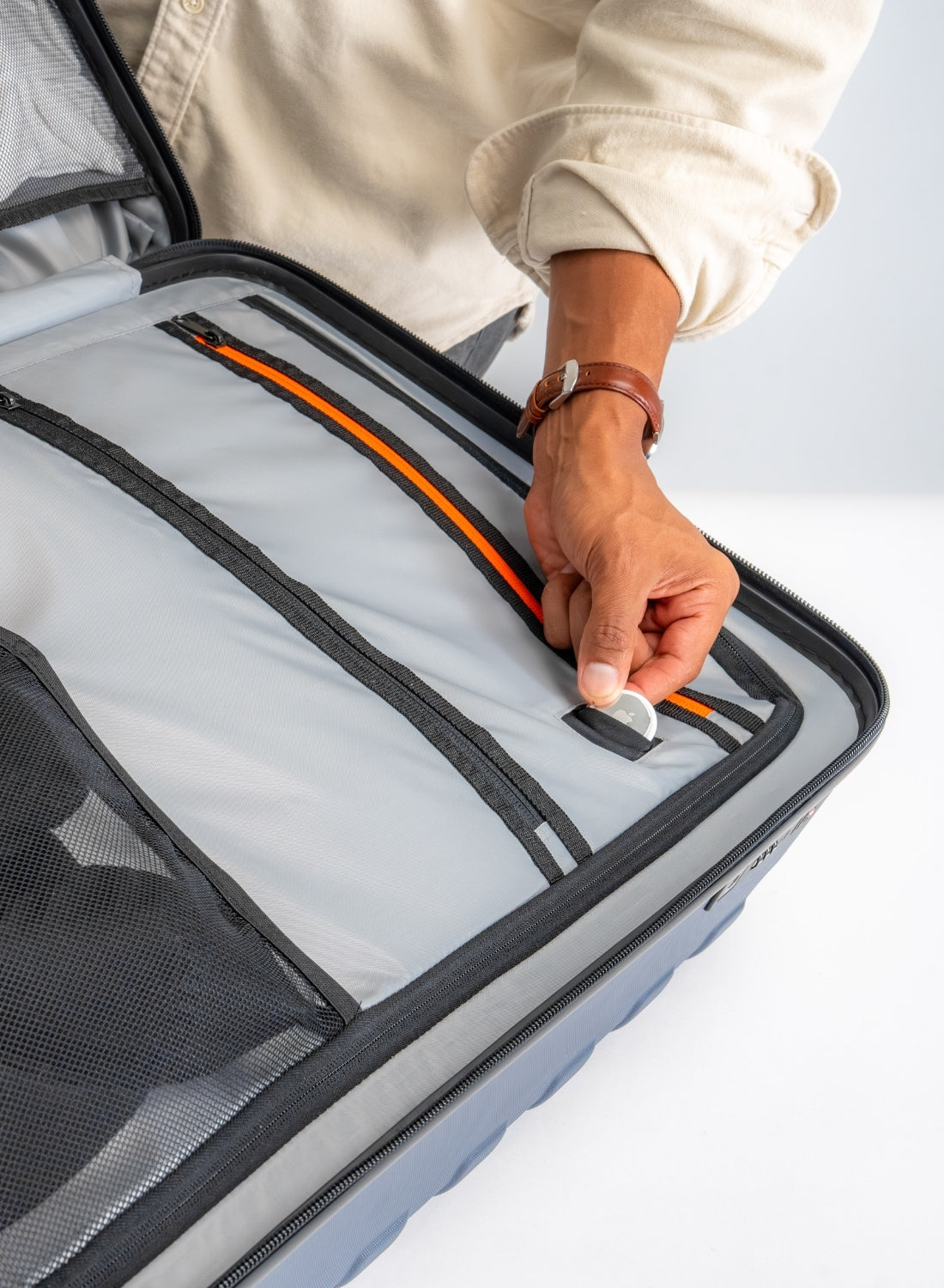 In-Built Airtag Slot