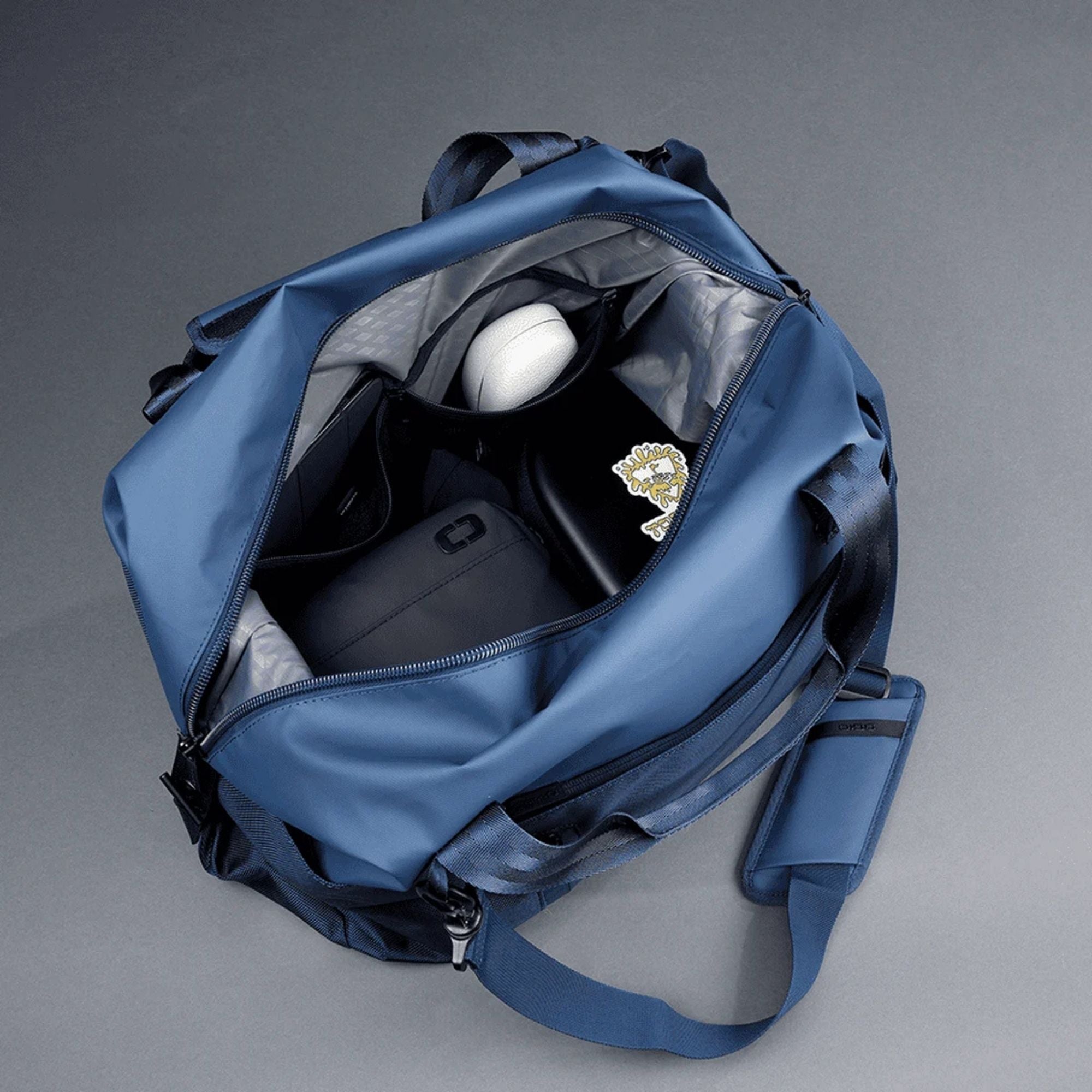 Ogio Pace Pro Duffle  - Grey Pinstripe
