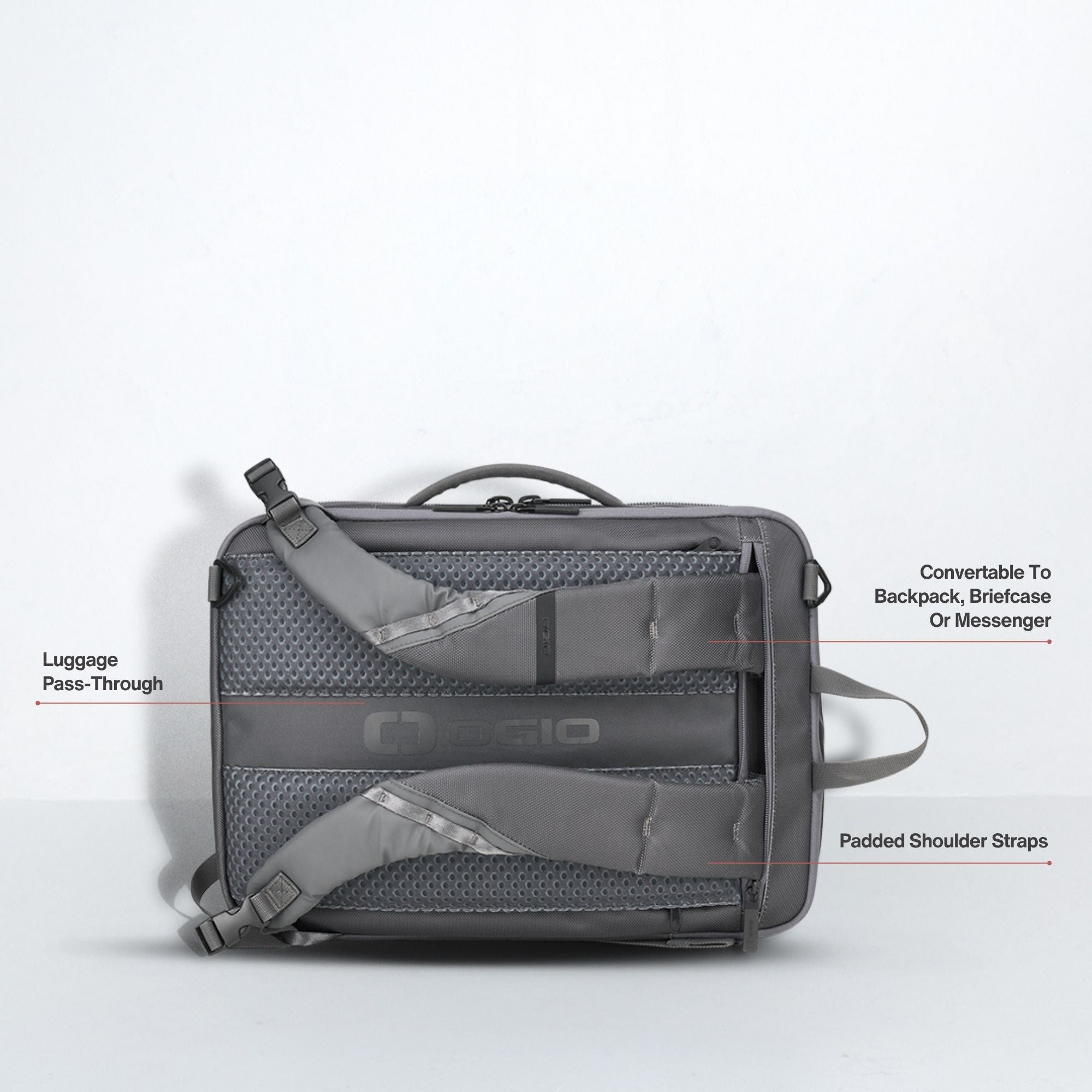 Pace Pro Brief Pack - Grey Pinstripe