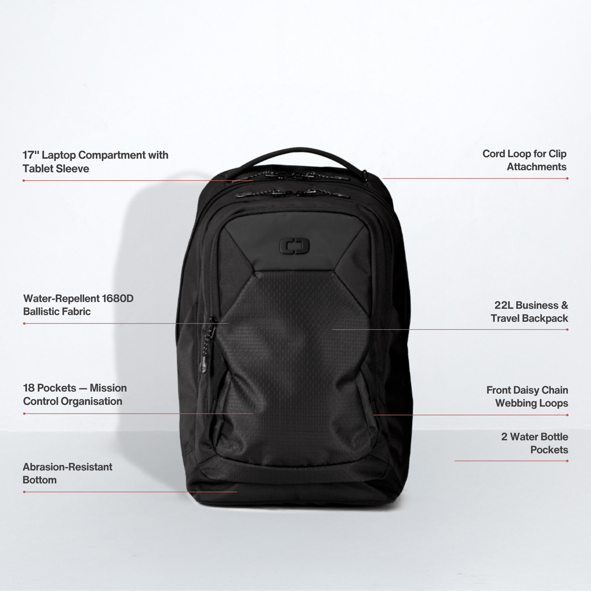Axle Pro Backpack - Black