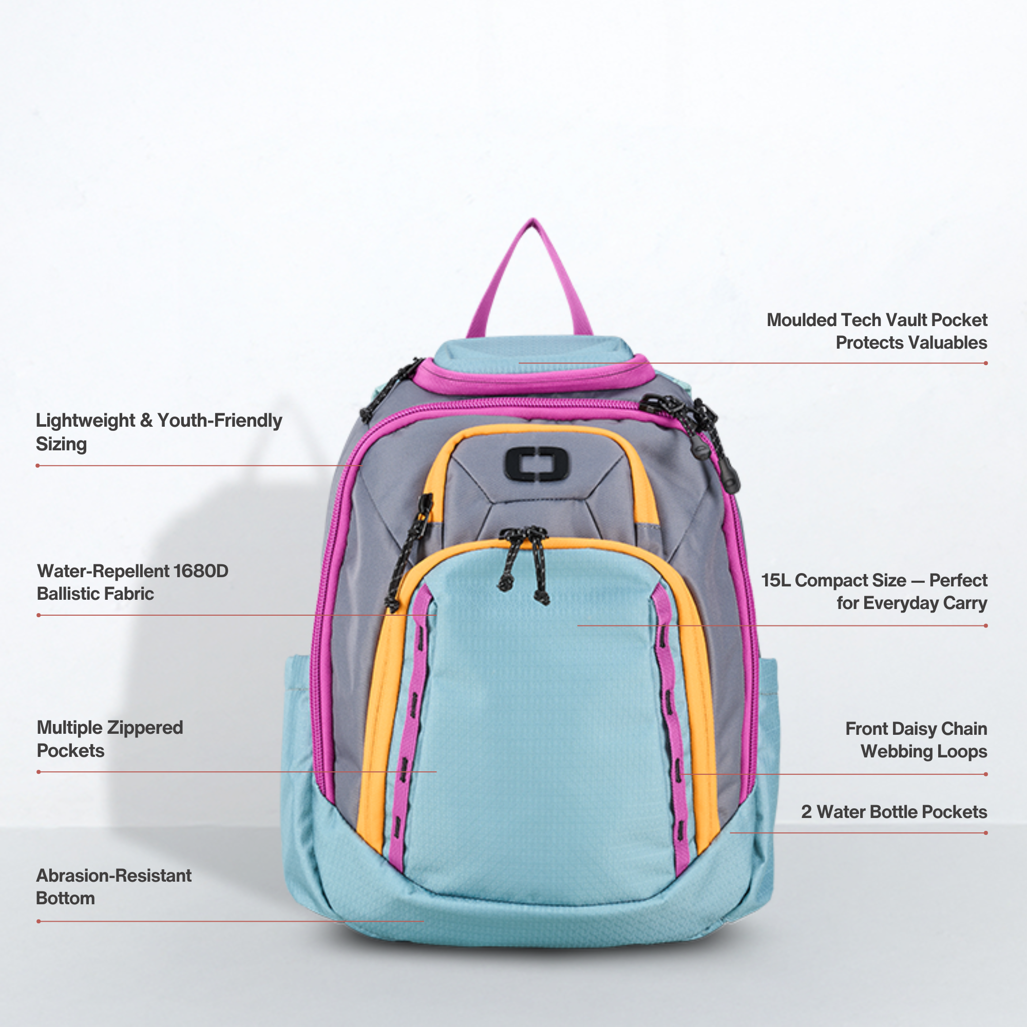 Renegade Rustler Backpack - Mineral Blue