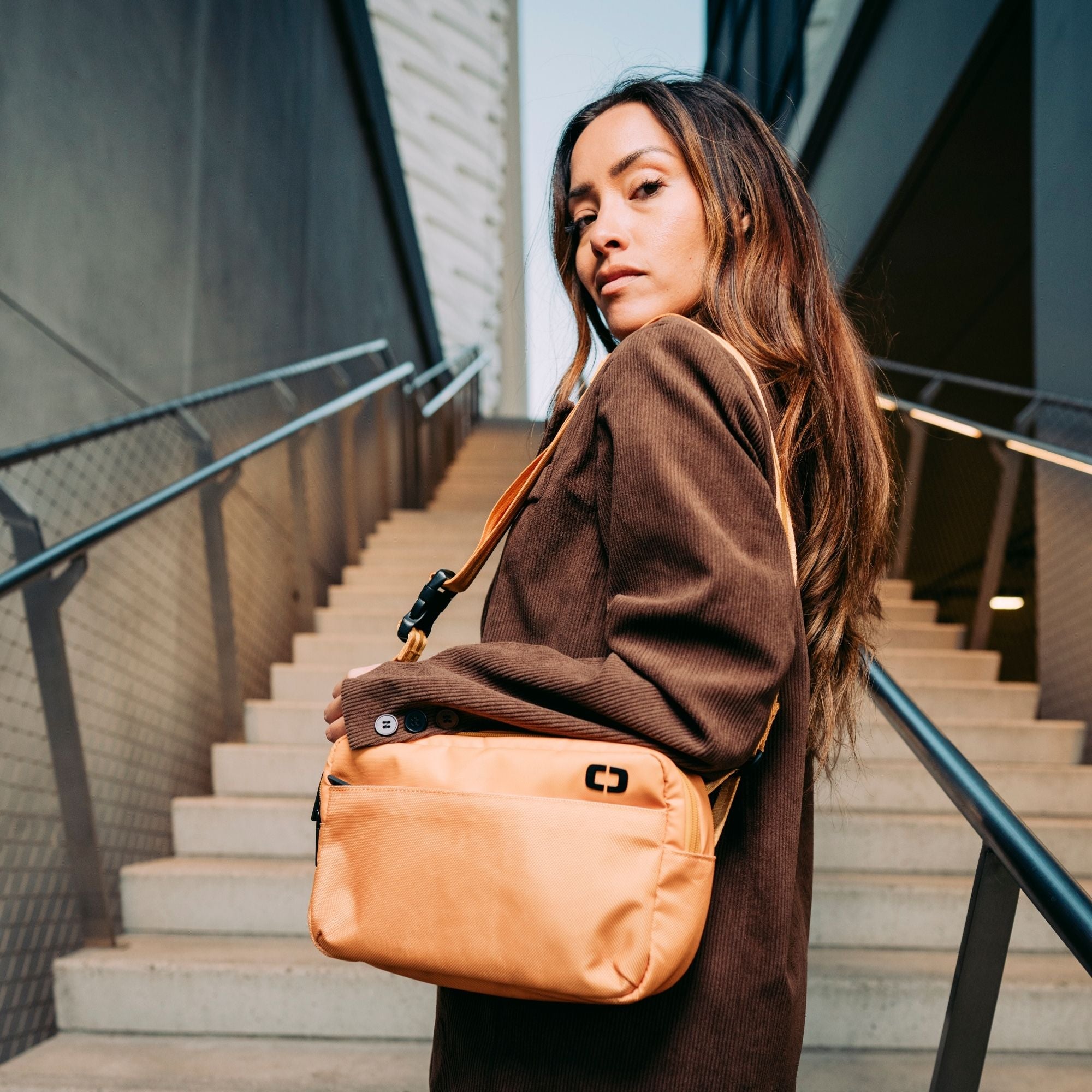 Pace Pro Crossbody - Saffron